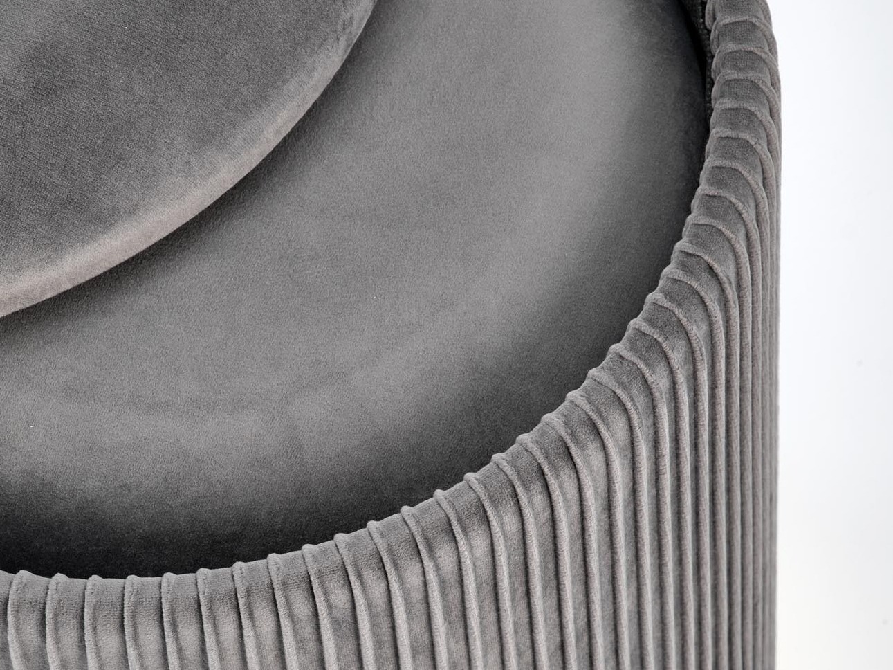 Set poefs Houston 1153 (Grijs)