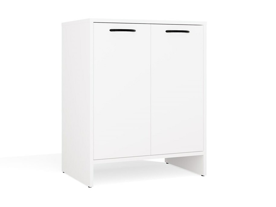 Staand badkamermeubel voor een wastafel Servou 113 (Wit)