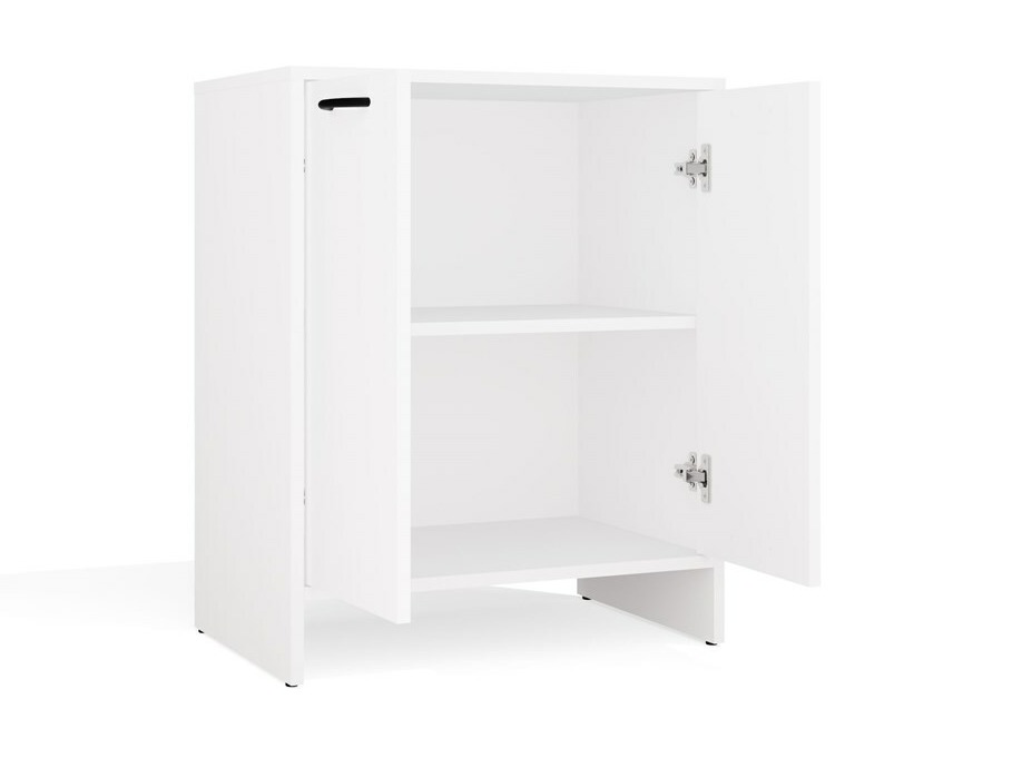 Staand badkamermeubel voor een wastafel Servou 113 (Wit)