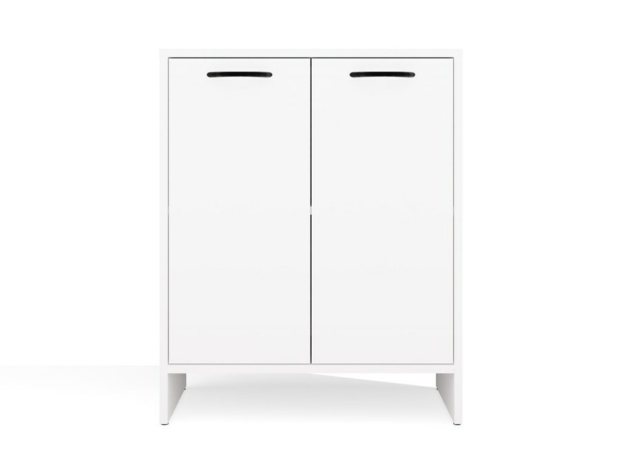 Staand badkamermeubel voor een wastafel Servou 113 (Wit)
