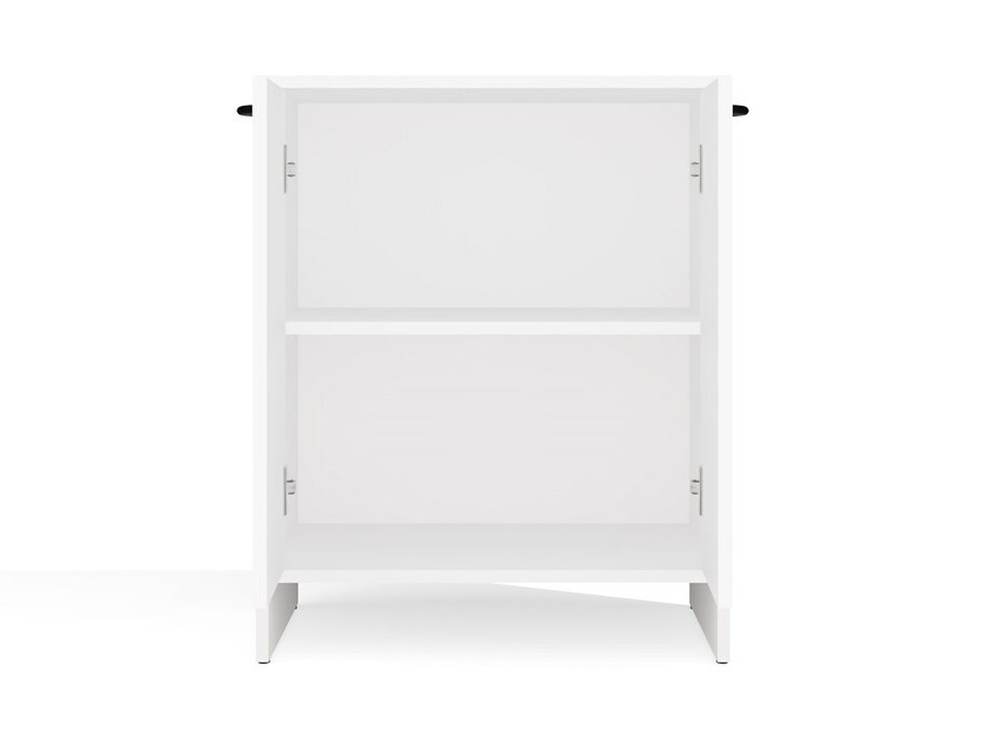 Staand badkamermeubel voor een wastafel Servou 113 (Wit)