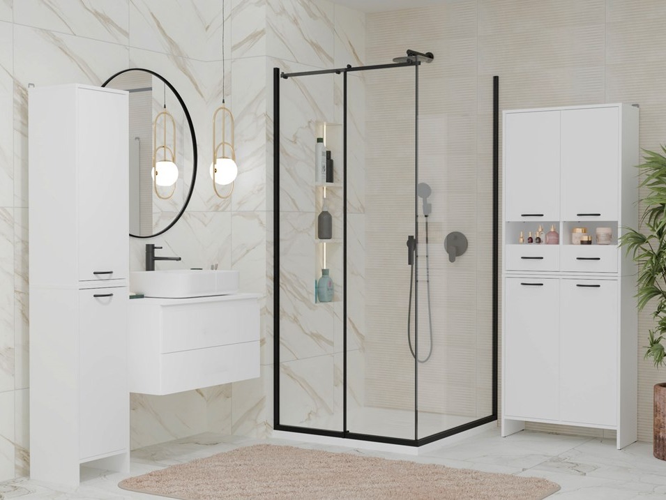 Wand badkamermeubel Servou 117 (Wit)
