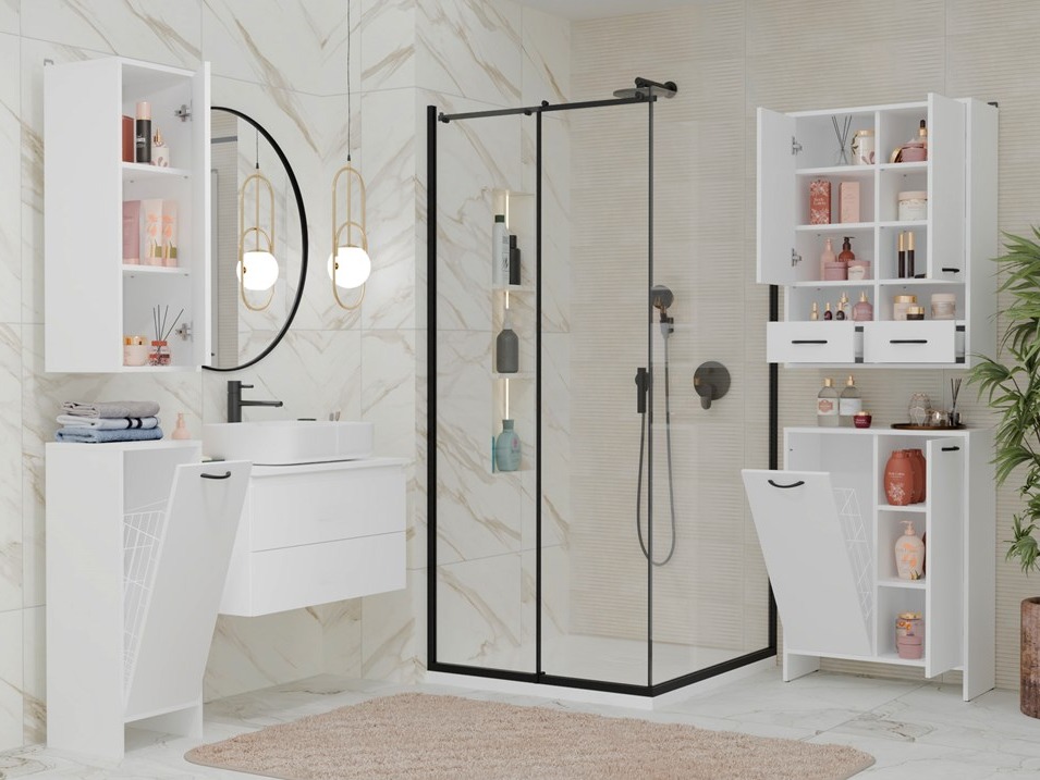 Wand badkamermeubel Servou 117 (Wit)