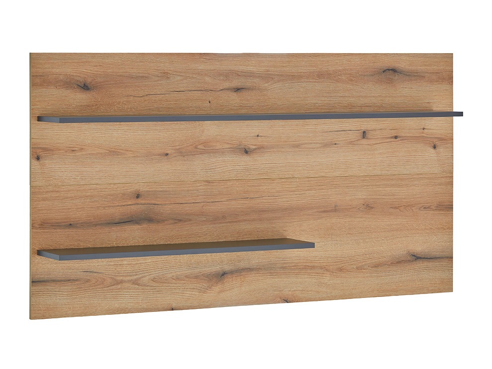Wandplank Elbsori 112 (Eiken + Antraciet)
