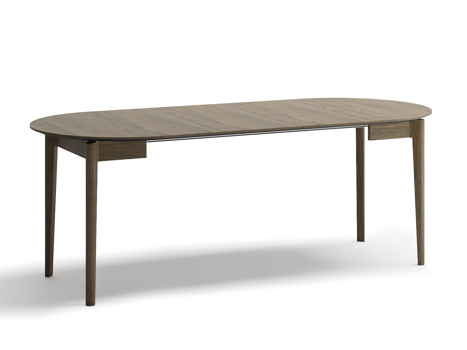 Tafel Fresno 180 (Donkere eik)