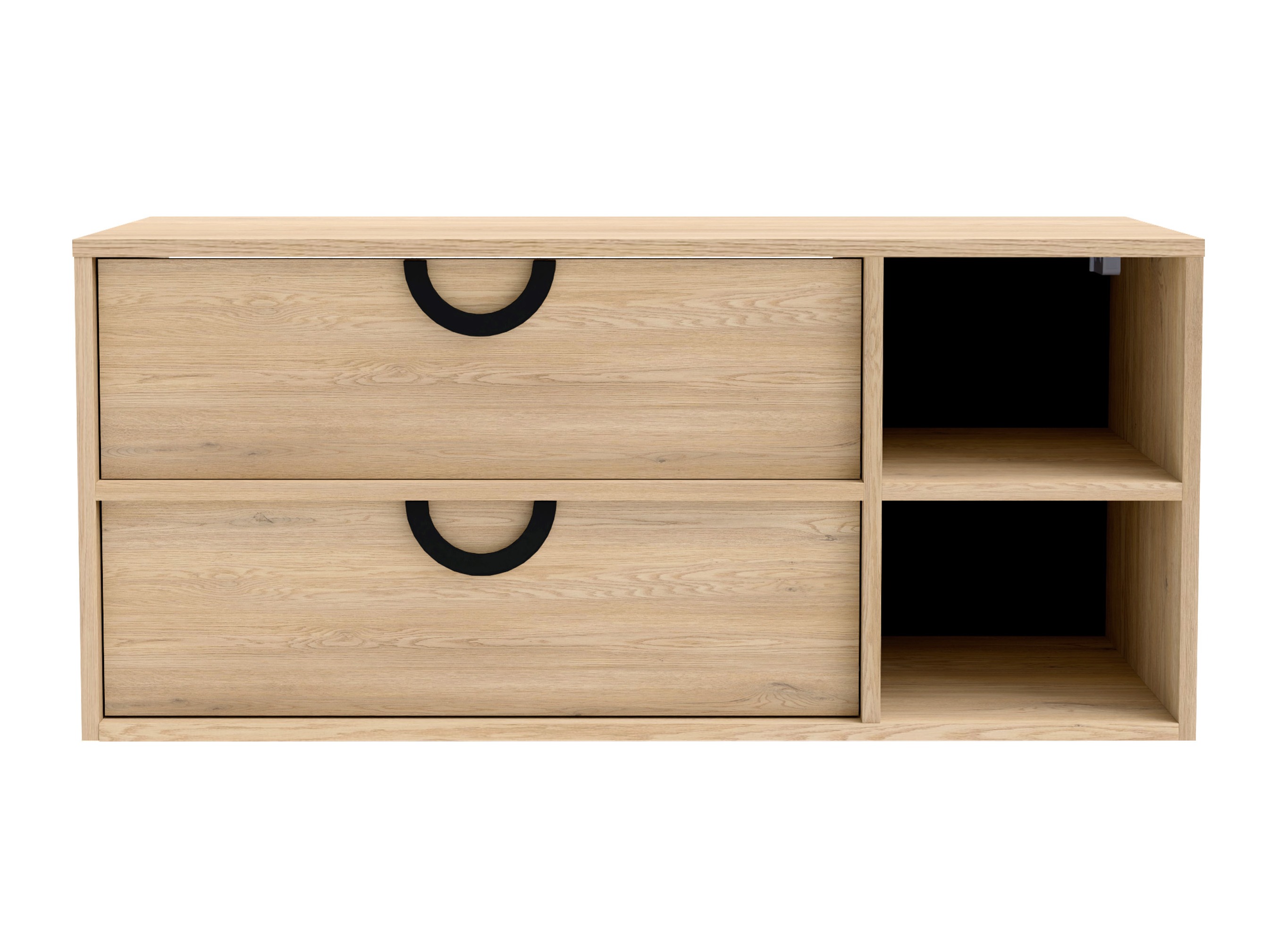 Hangend badkamermeubel voor wastafel Providence 193 (Eiken)