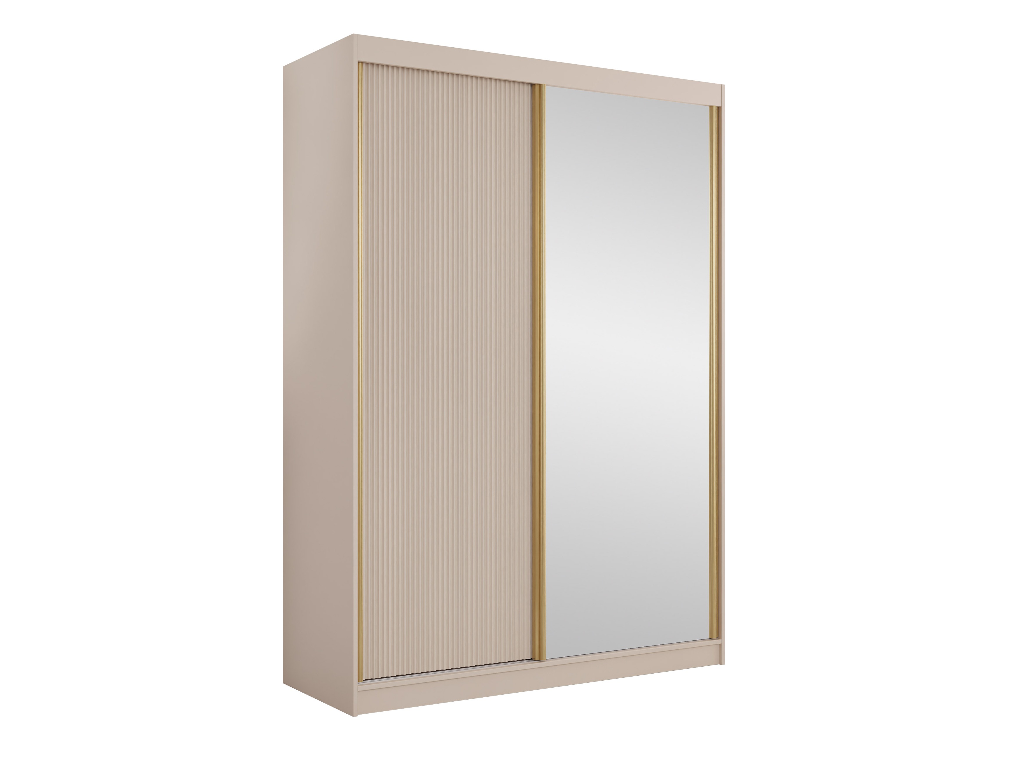Kledingkast Comfivo Larmire 124 (Beige)