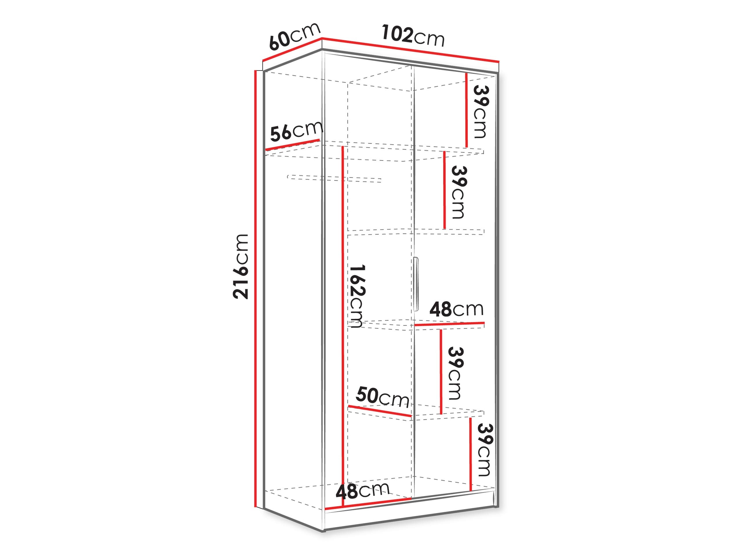 Kledingkast Comfivo Papilio II (Beige)