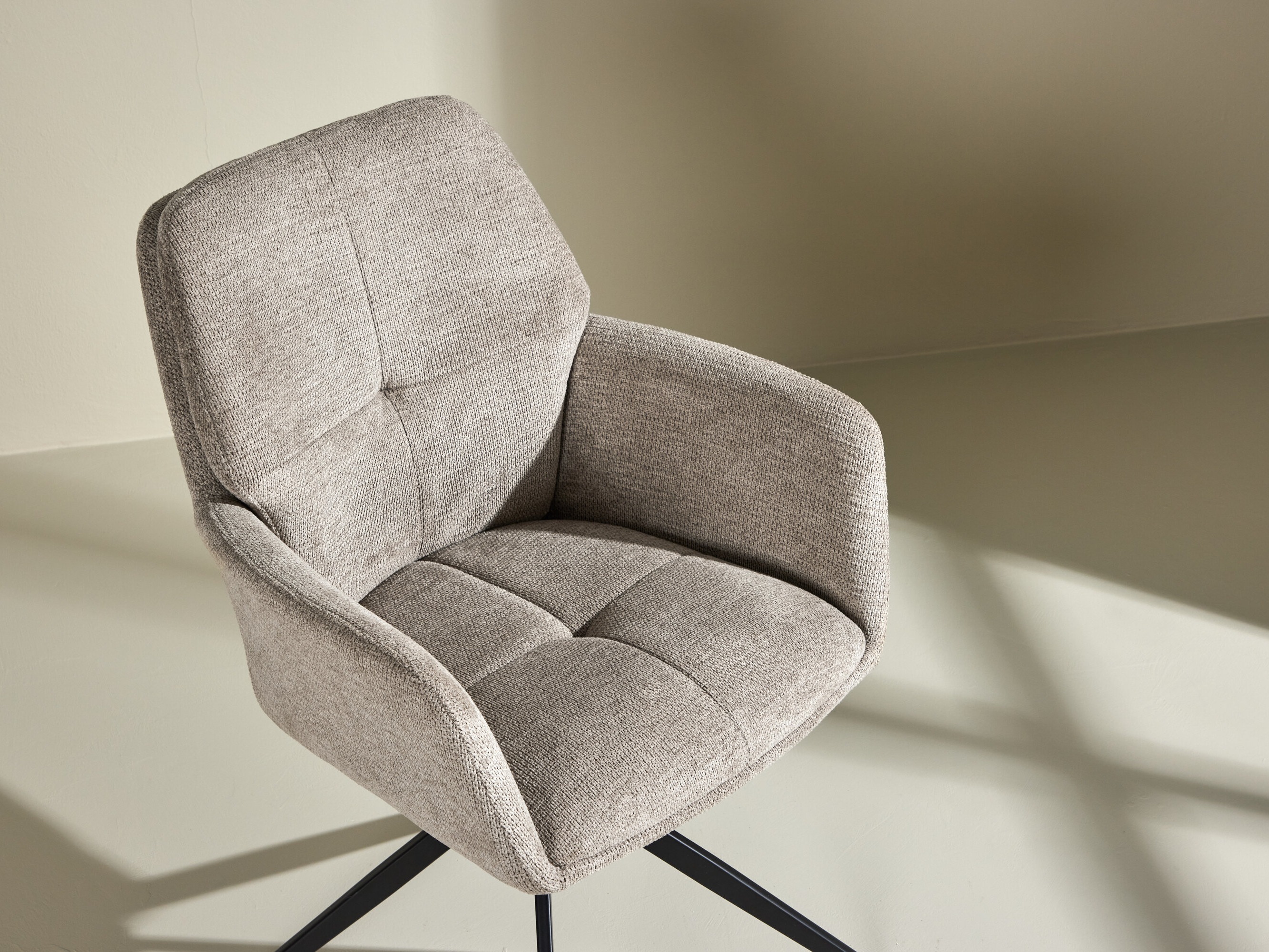 Stoel Dallas 4935 (Bruin + Zwart)