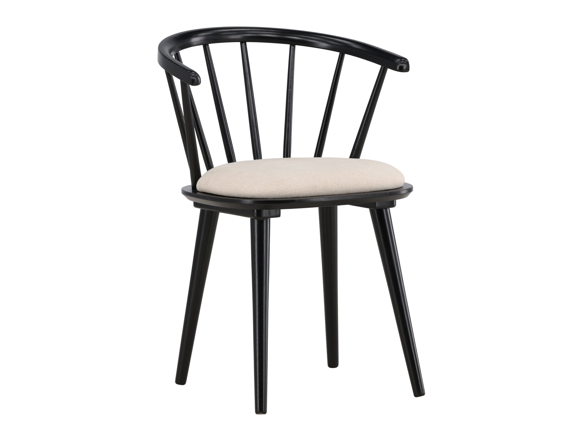 Stoel Dallas 4953 (Zwart + Beige)