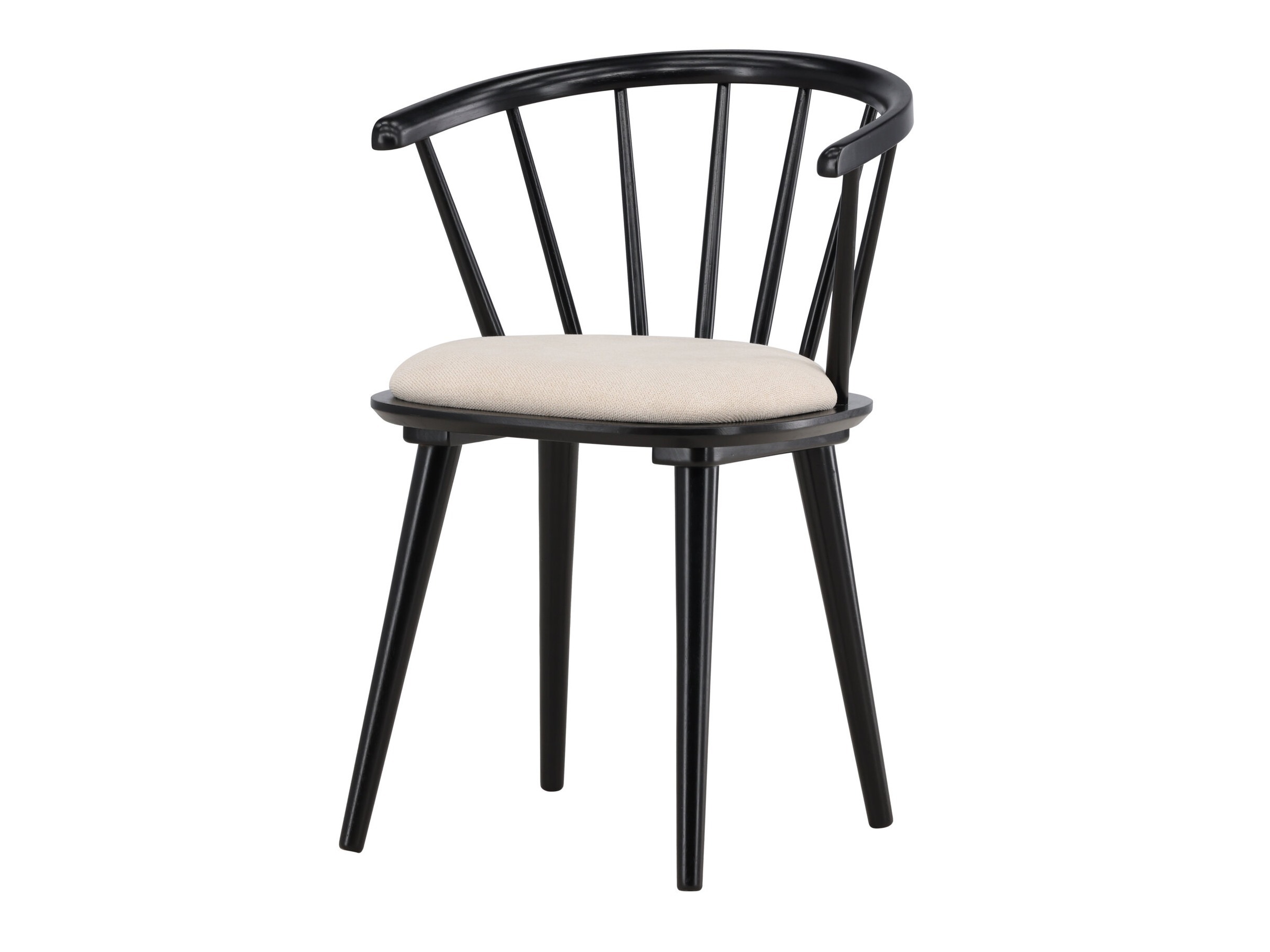 Stoel Dallas 4953 (Zwart + Beige)