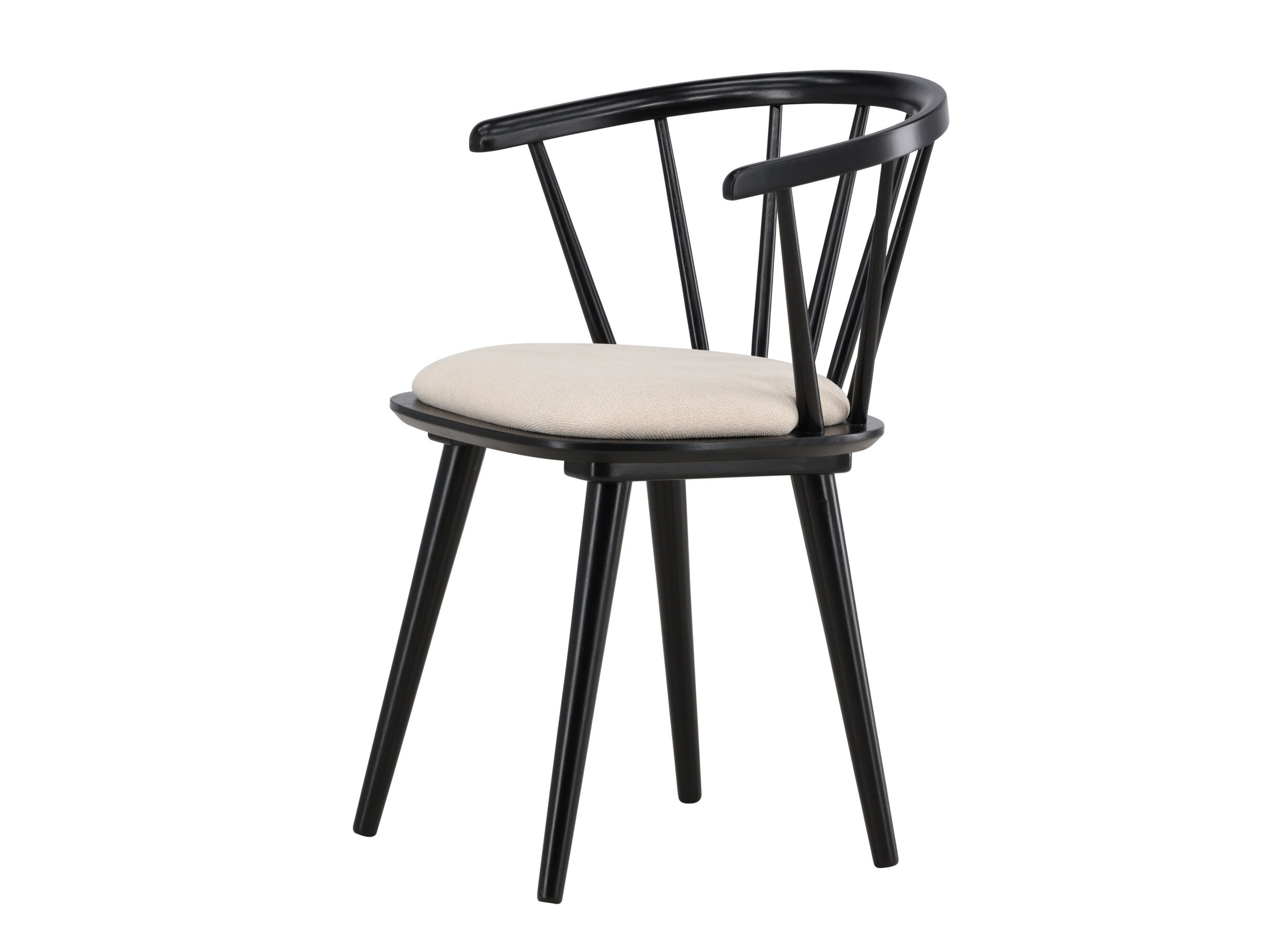 Stoel Dallas 4953 (Zwart + Beige)