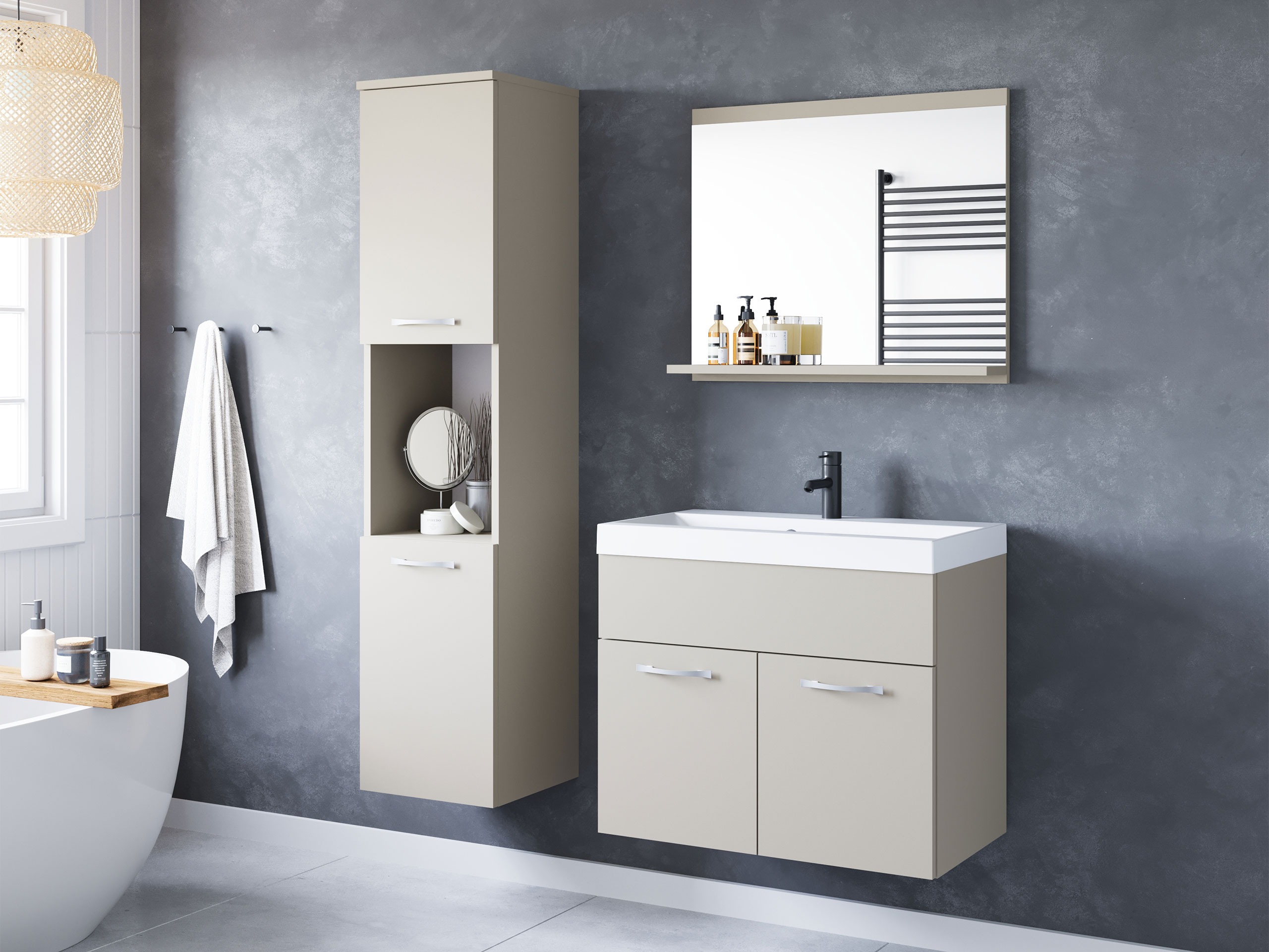 Badkamerset Sarasota 122 (Kasjmier)