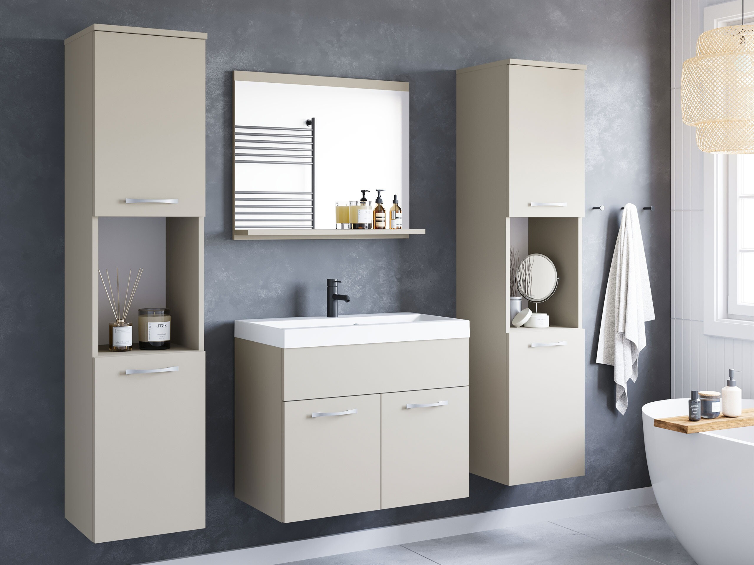 Badkamerset Sarasota 123 (Kasjmier)