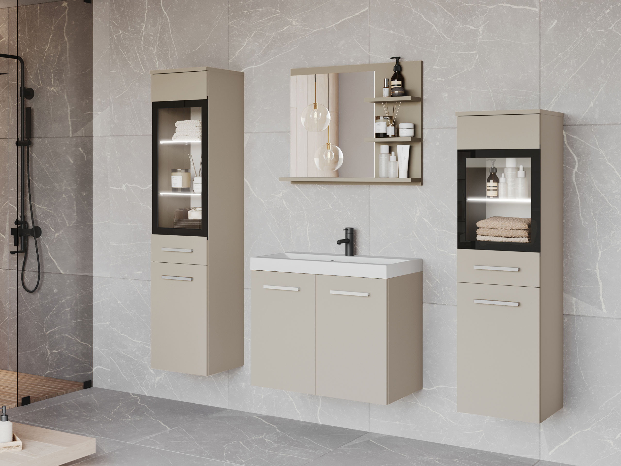 Badkamerset Sarasota 141 (Kasjmier)