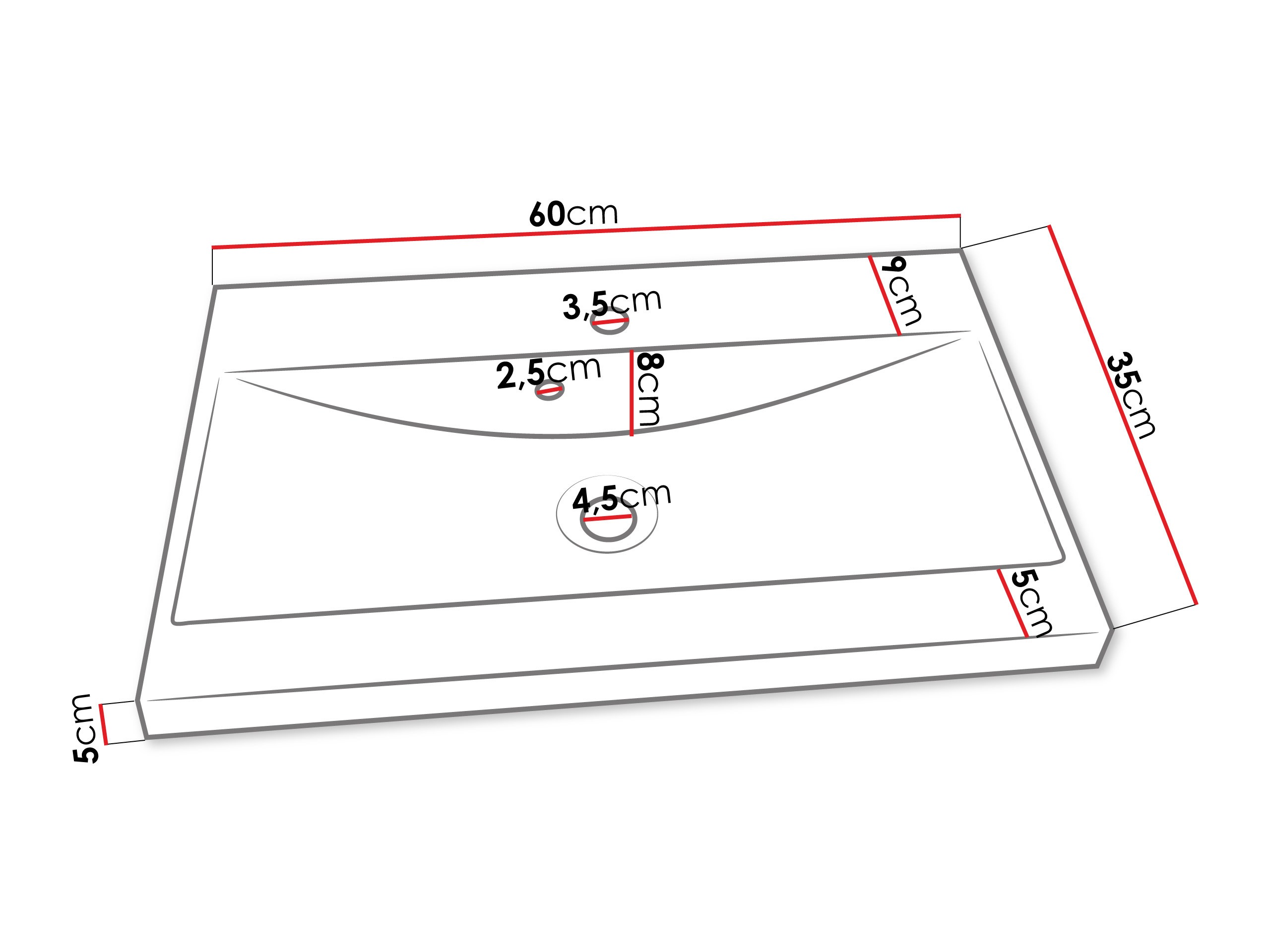 Badkamerset Sarasota 173 (Kasjmier)