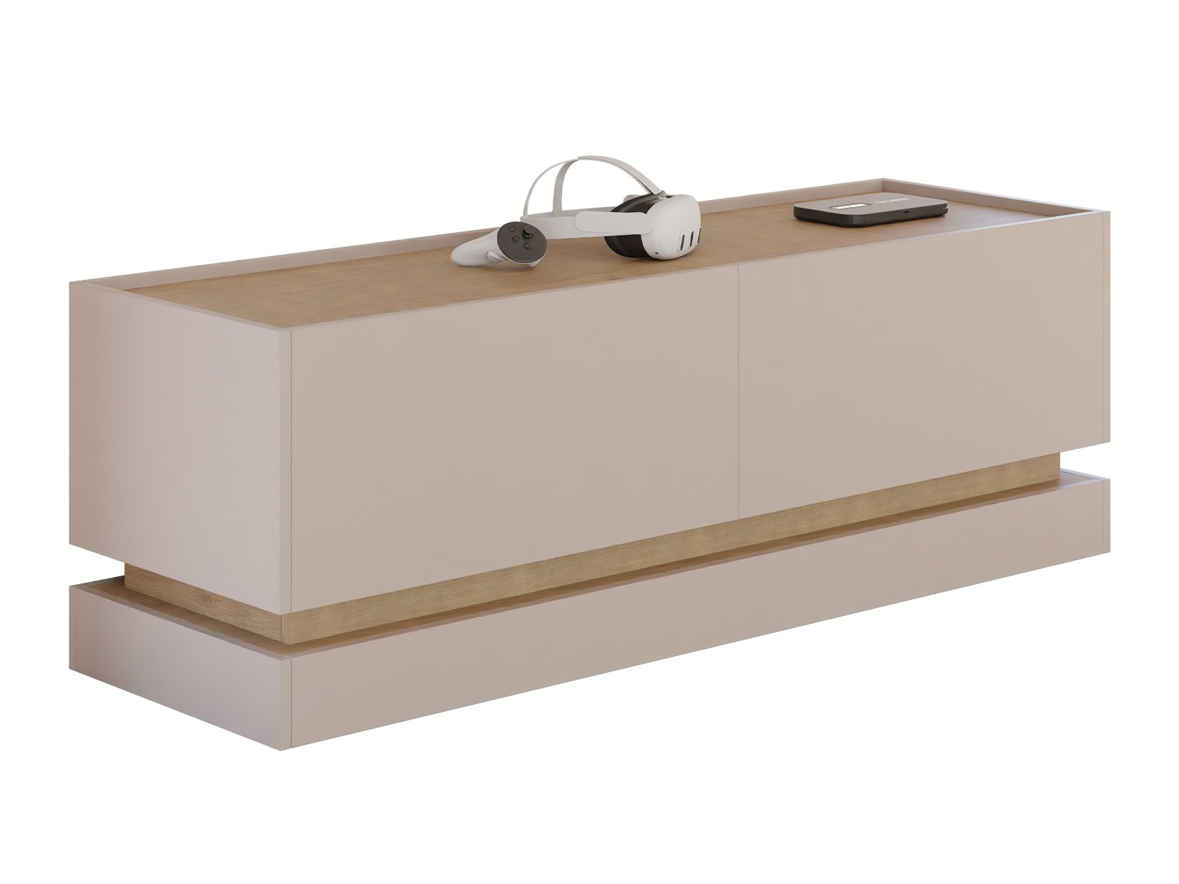 TV-meubel Comfivo Dalvenu 105 (Lichtbruin + Eiken)