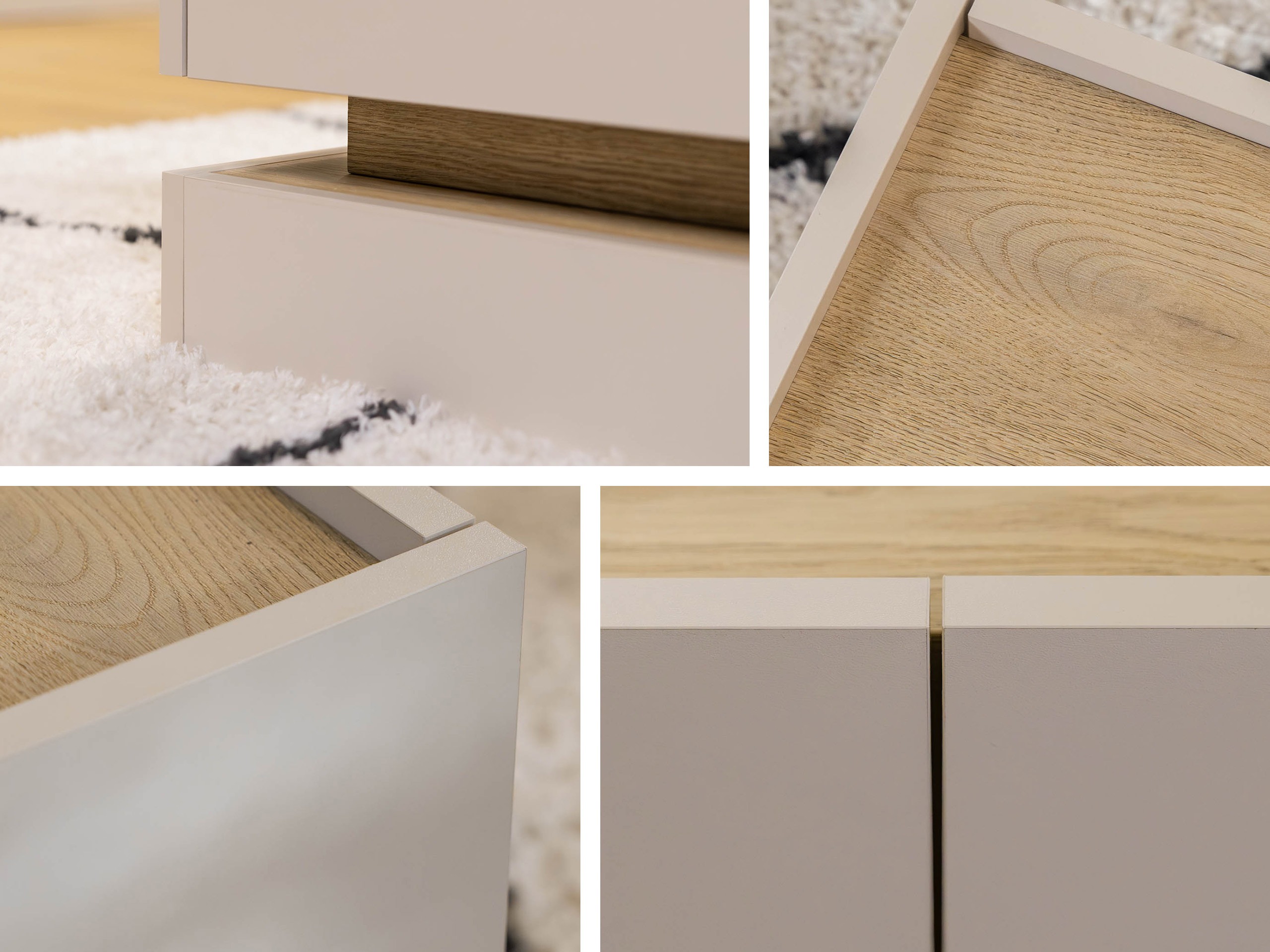 TV-meubel Comfivo Tilia I (Lichtbruin + Eiken)