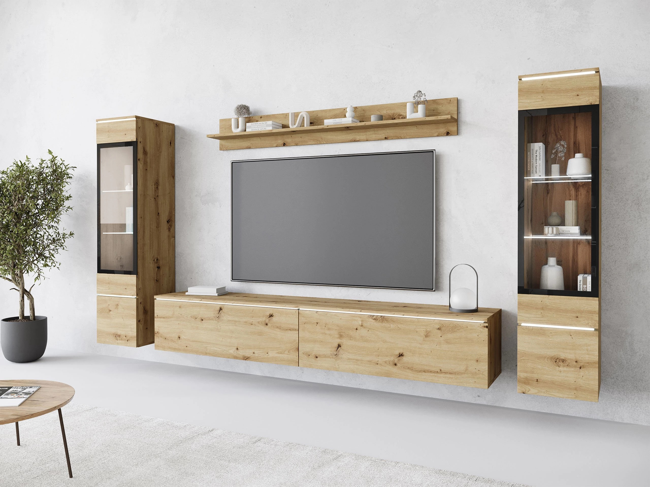 Woonkamerset Sarasota 126 (Artisan eiken)