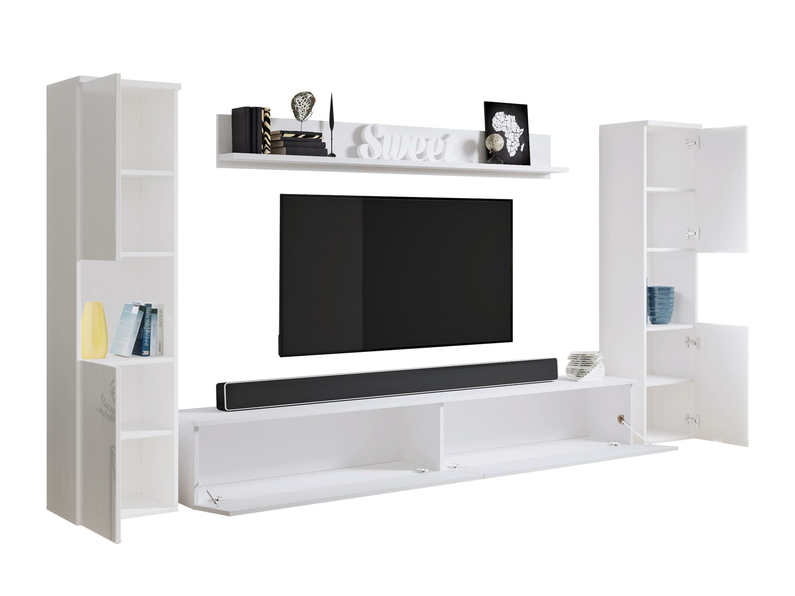 Woonkamerset Sarasota 131 (Matera grijs + Kastanje)