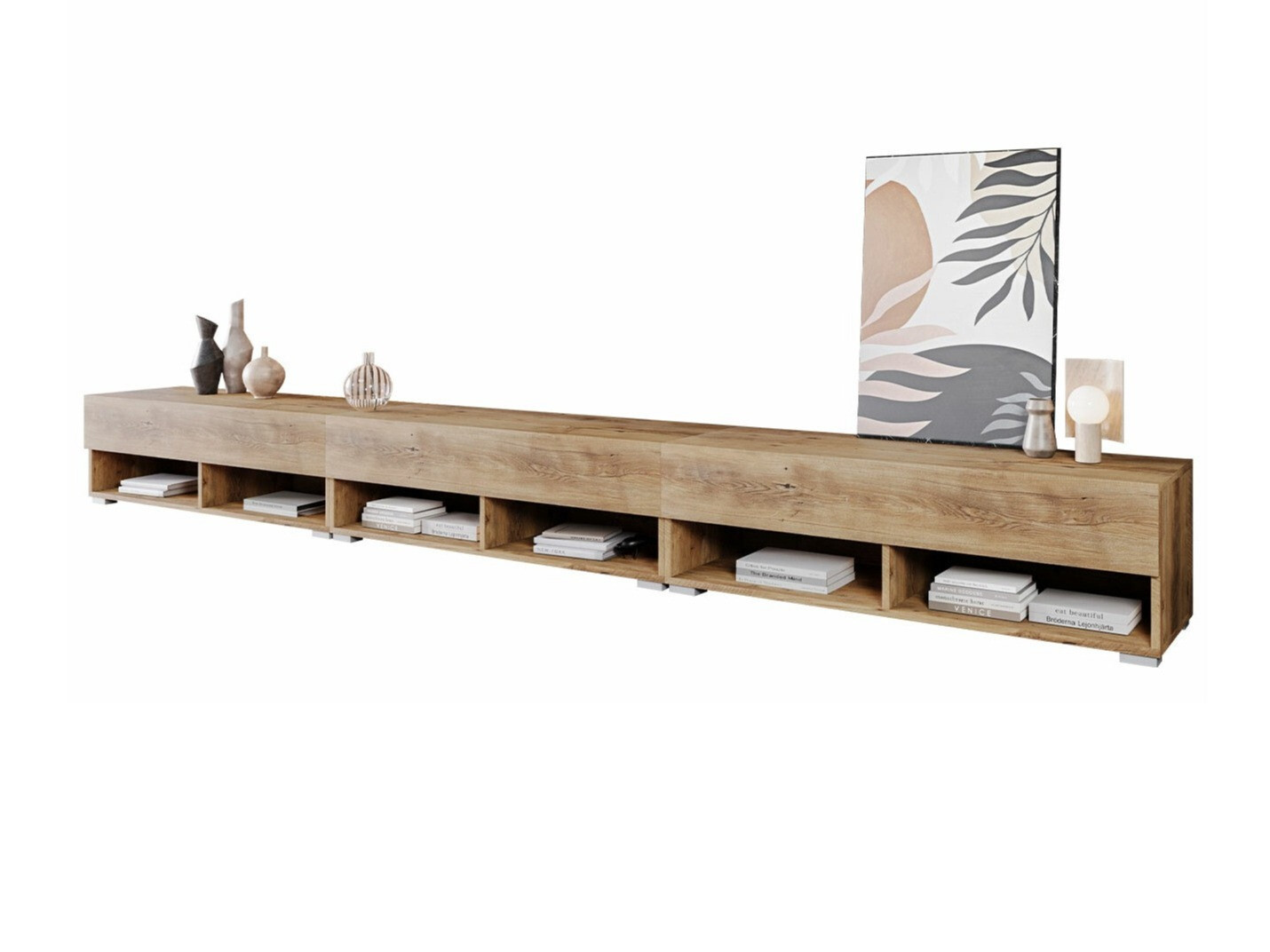 TV-meubel Sarasota 144 (Kastanje)