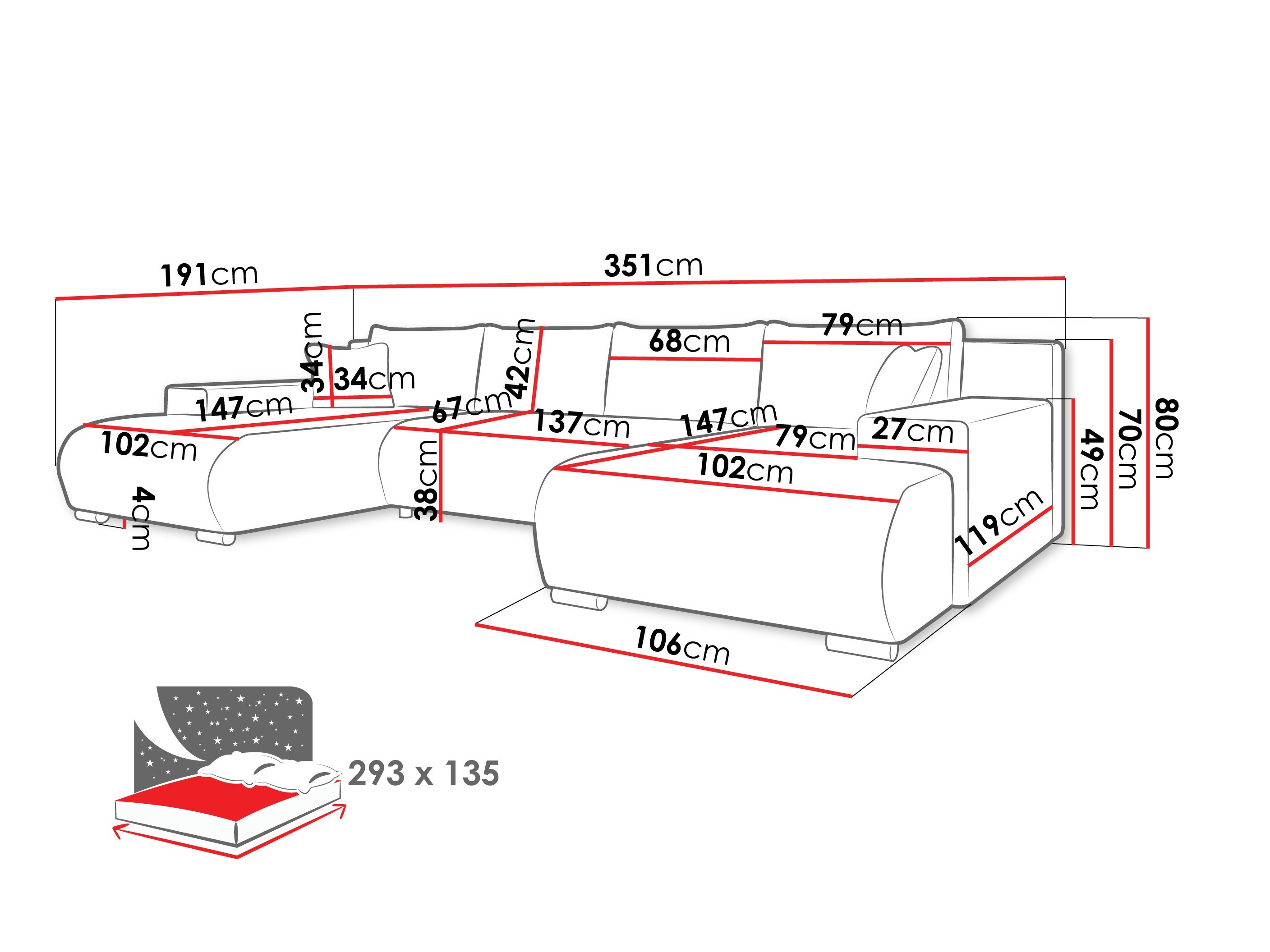 Hoekbank Comfivo 483 (Clara 215.10)