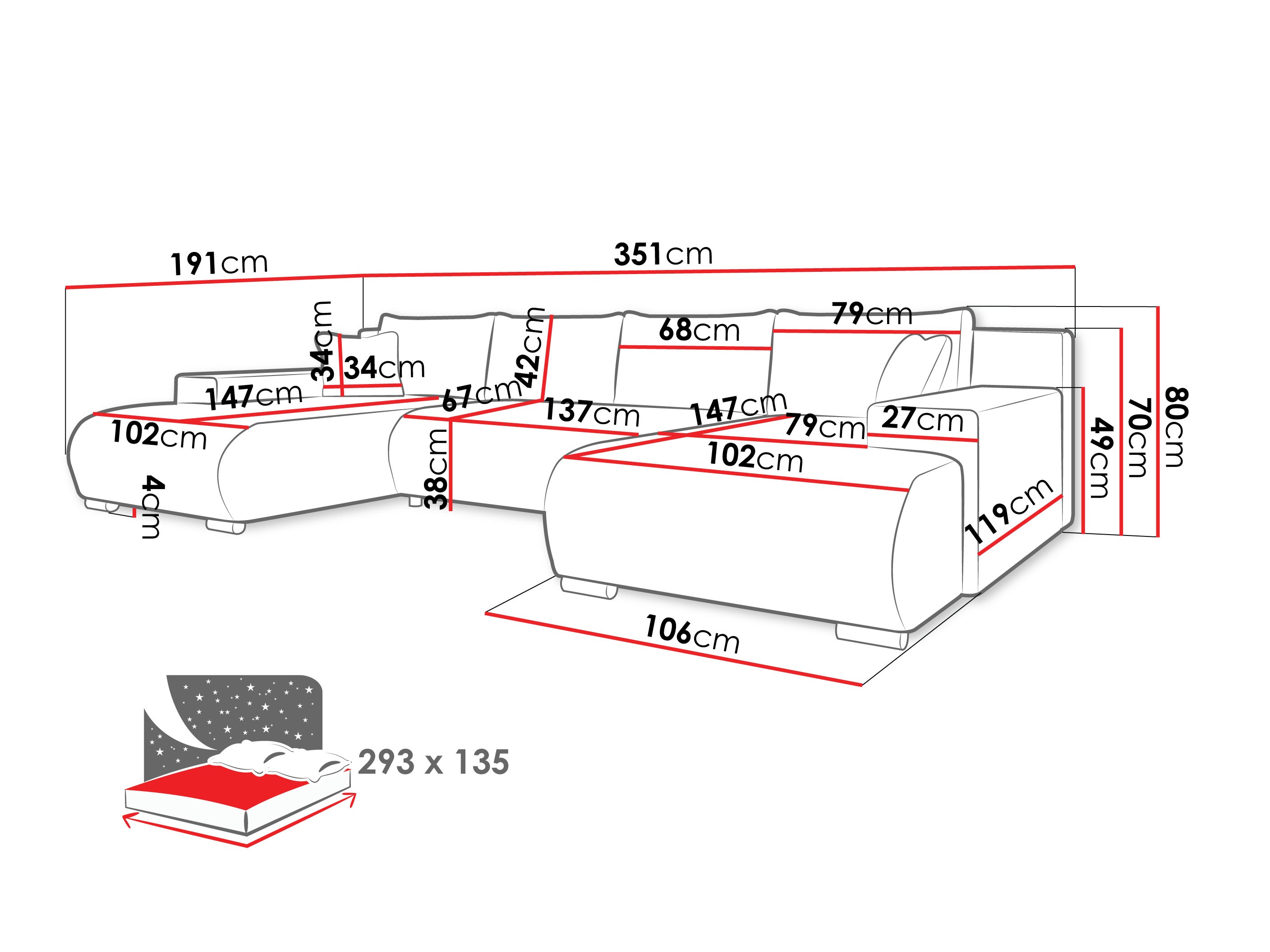 Hoekbank Comfivo 483 (Flow 06)
