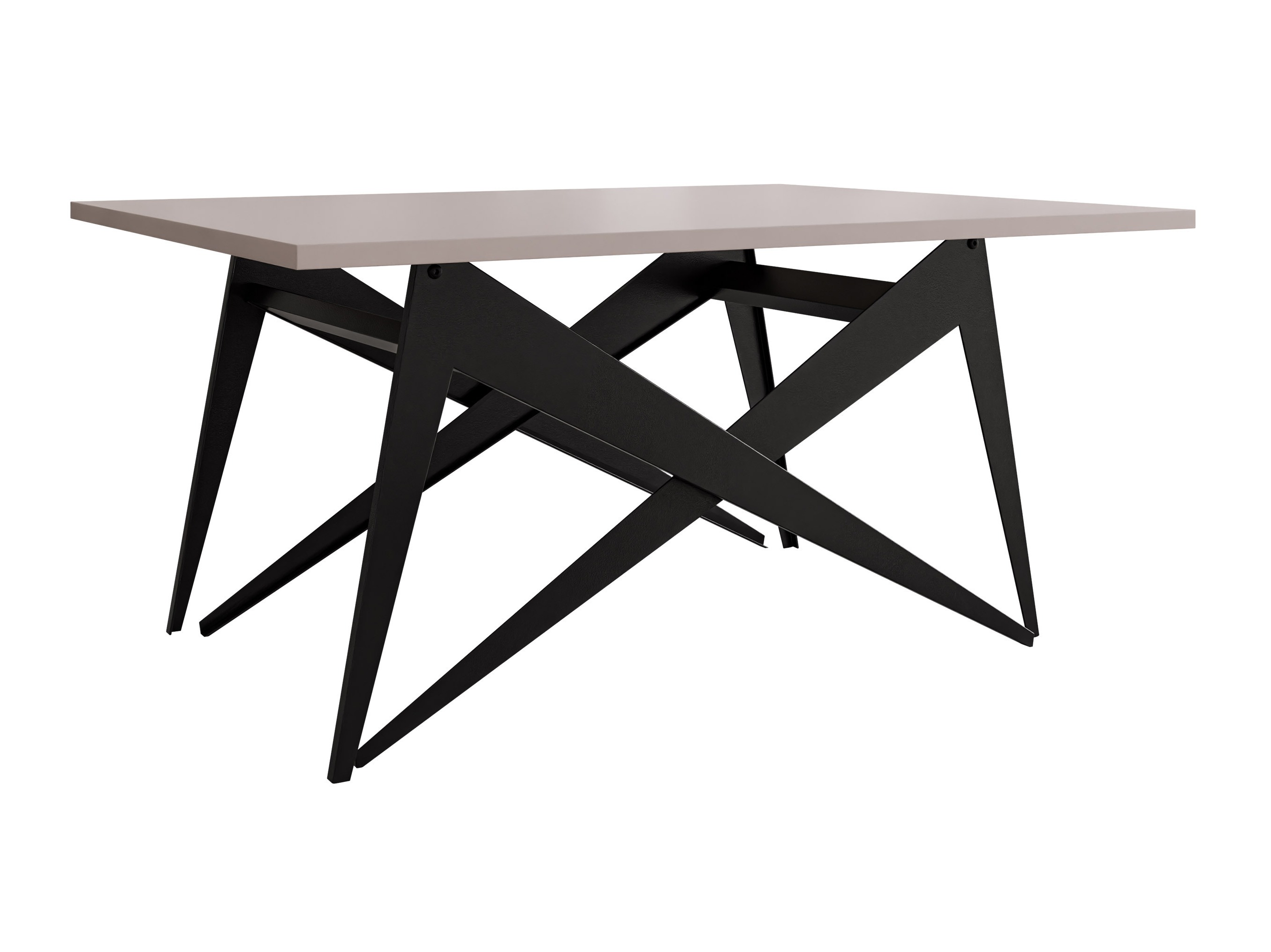 Transformeerbare salontafel Oswego 150 (Kasjmier + Zwart)