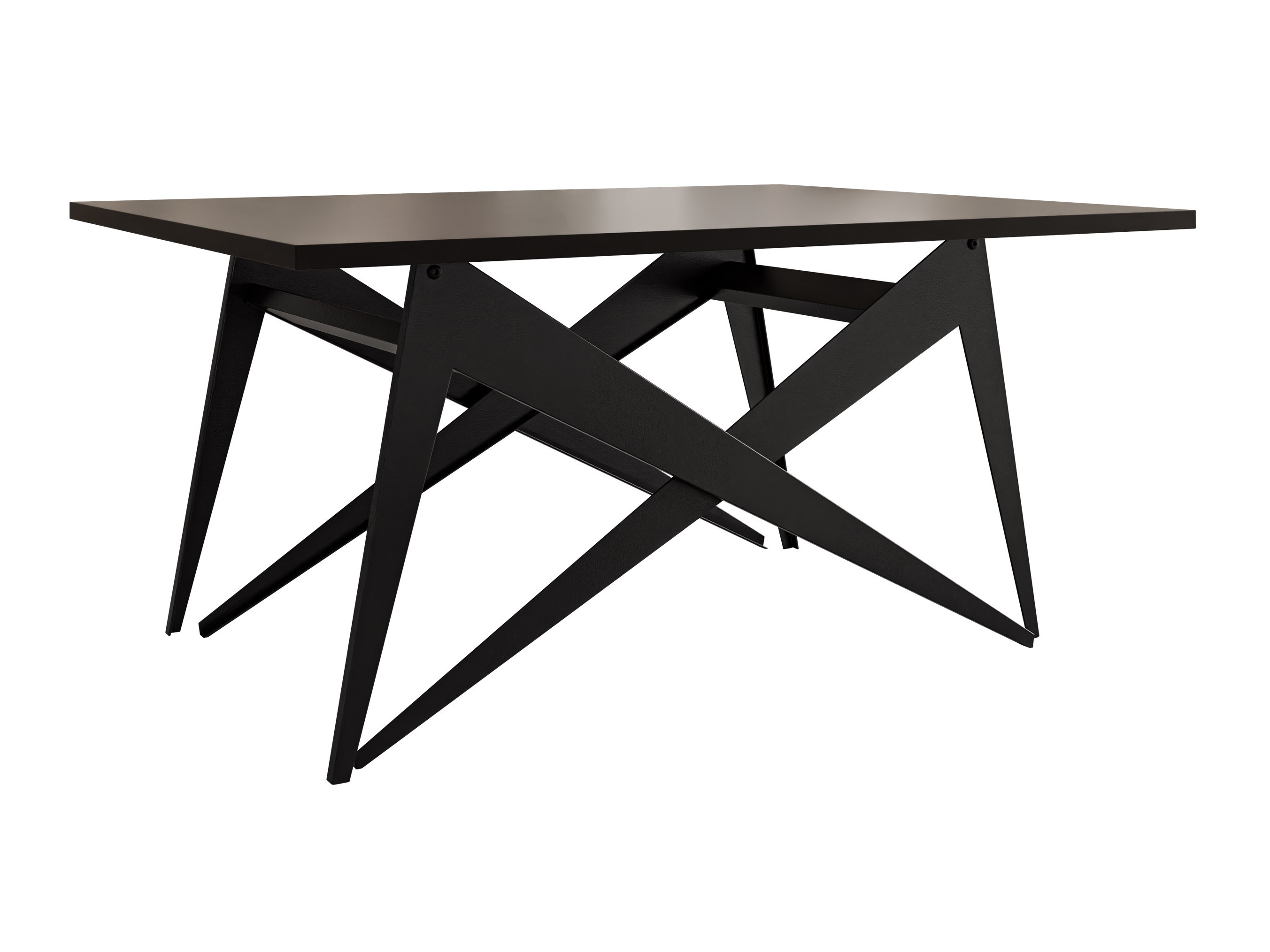 Transformeerbare salontafel Oswego 150 (Zwart)