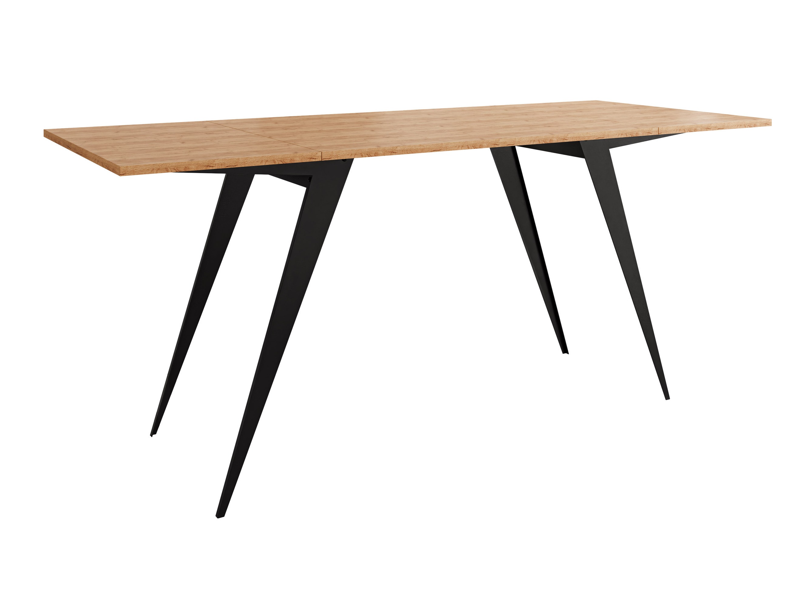 Transforming salontafel Oswego 150 (Ambachtelijke gouden eik + Zwart)
