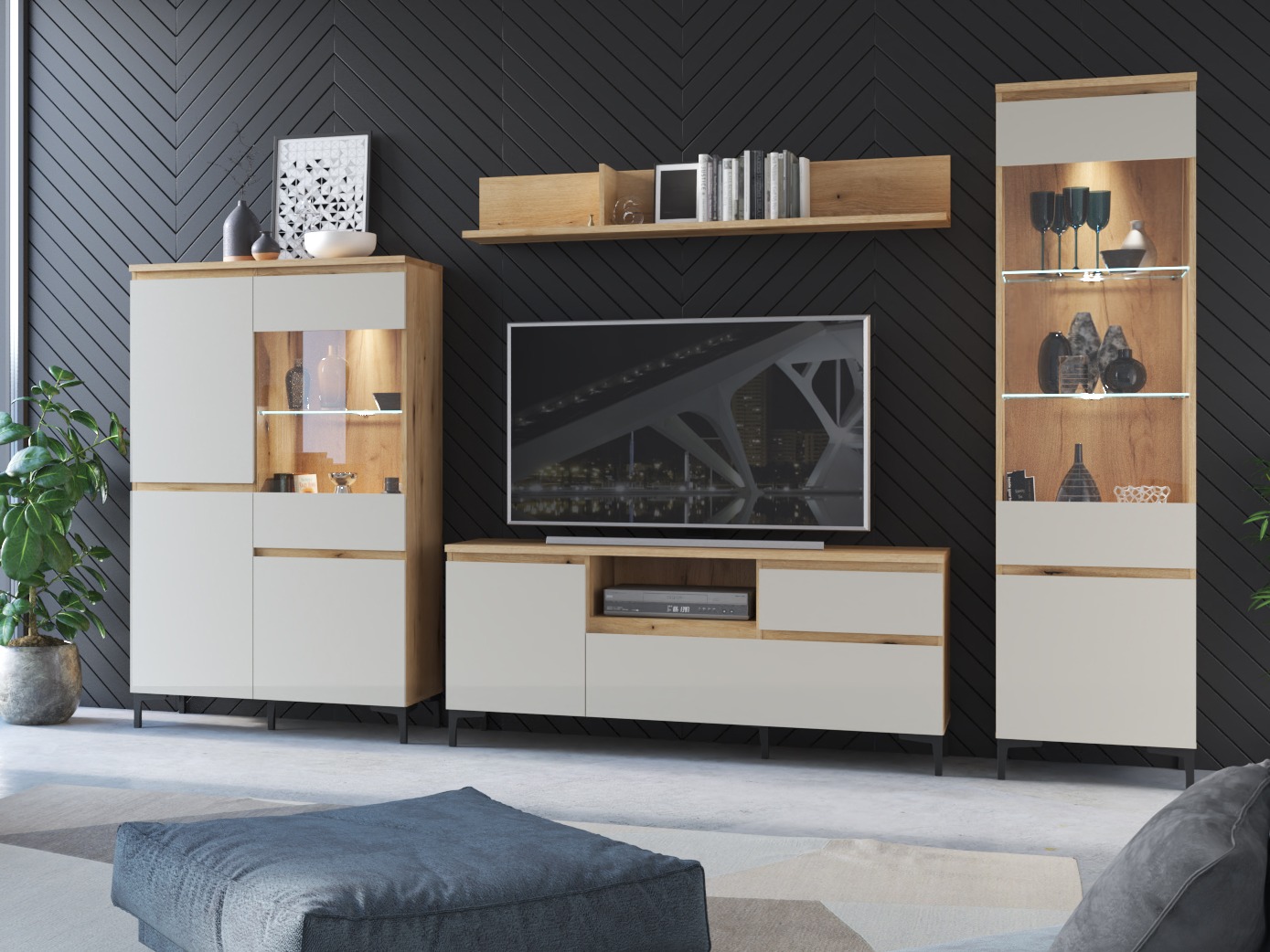 Kledingkast Ontario 175