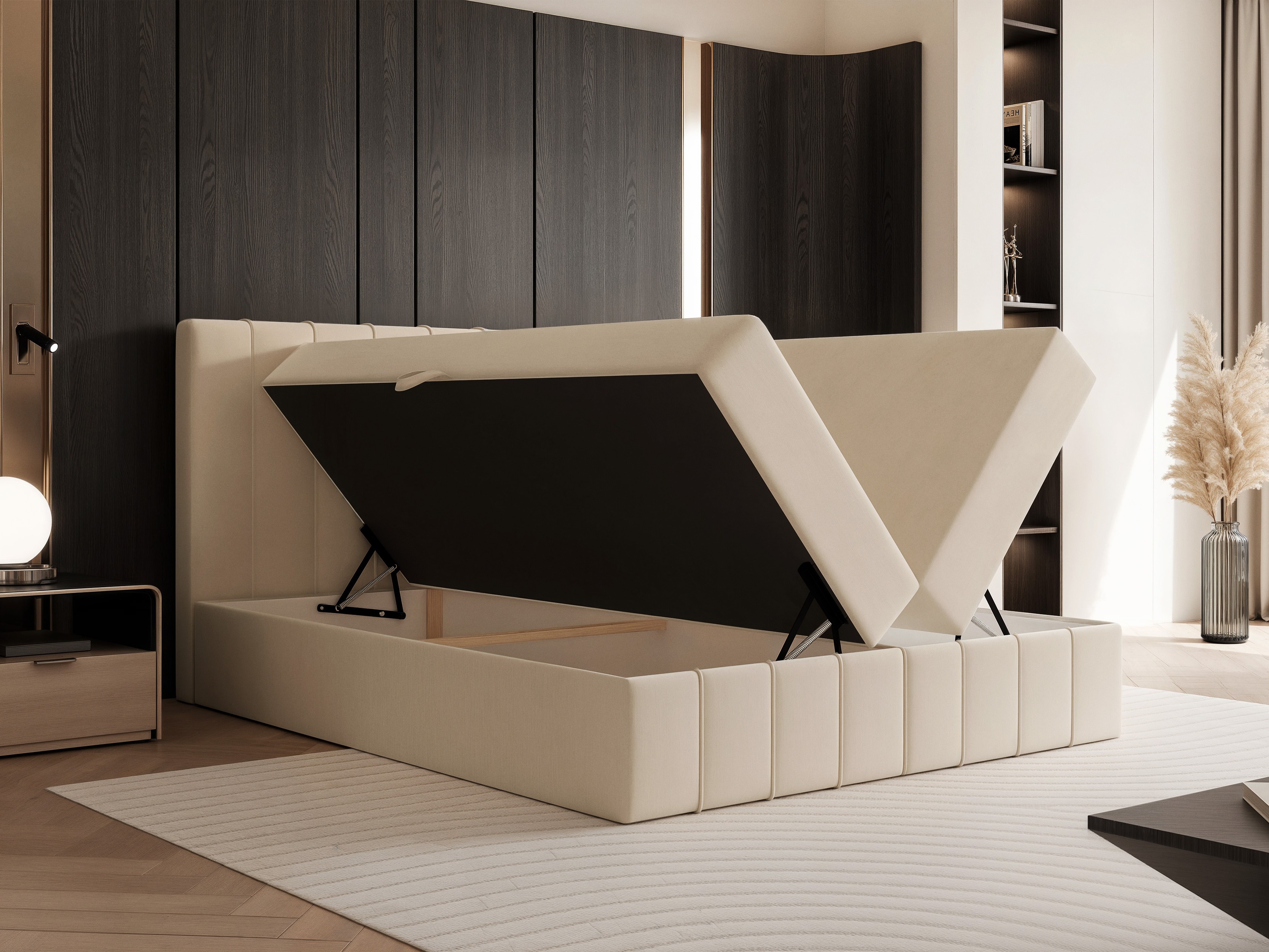 Boxspring Martinez 125 (Lumi 84)