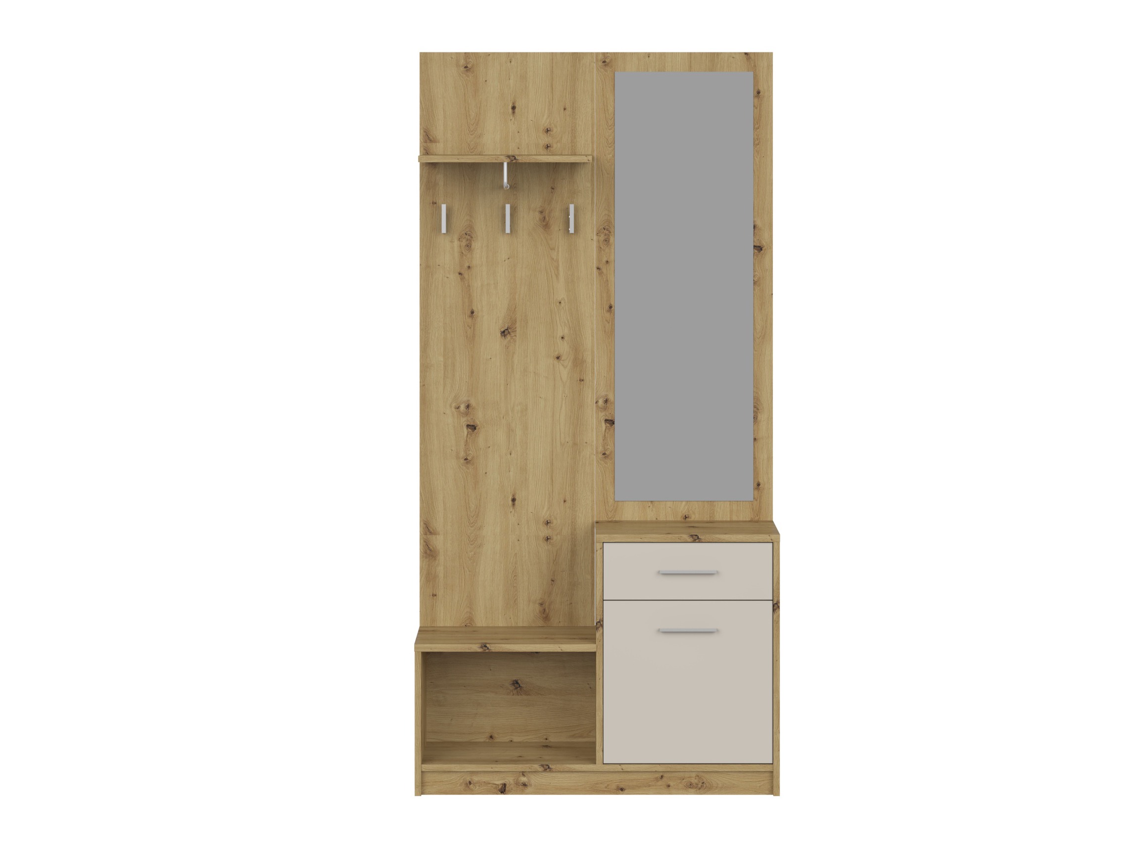 Gangmeubelset Houston 2084 (Artisan eiken + Kasjmier)