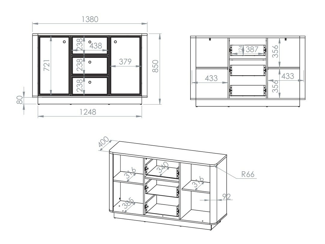 Ladekast Cavrome 102