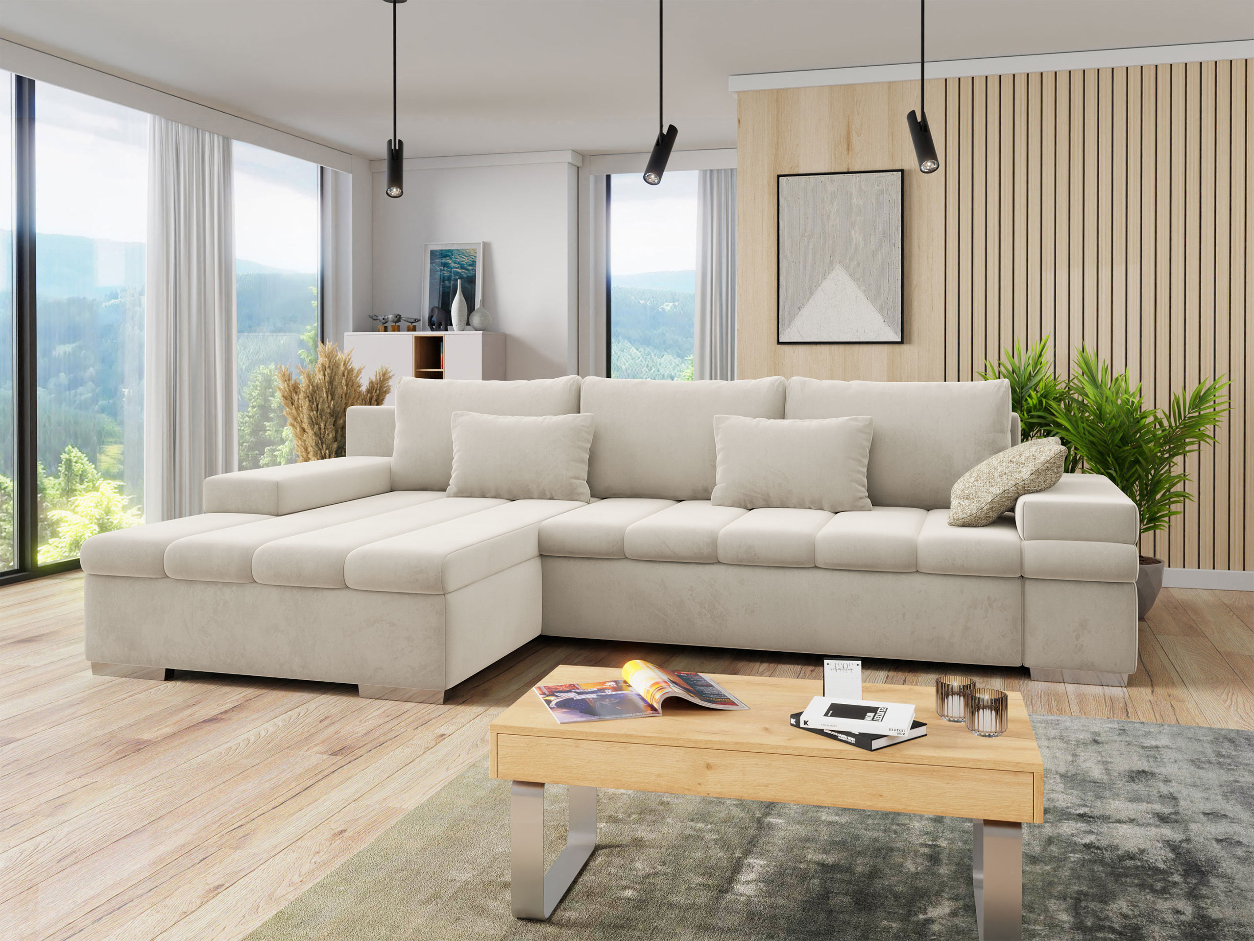 Hoekbank Comfivo Olivetum II (Piano 02 + Corbett 21)