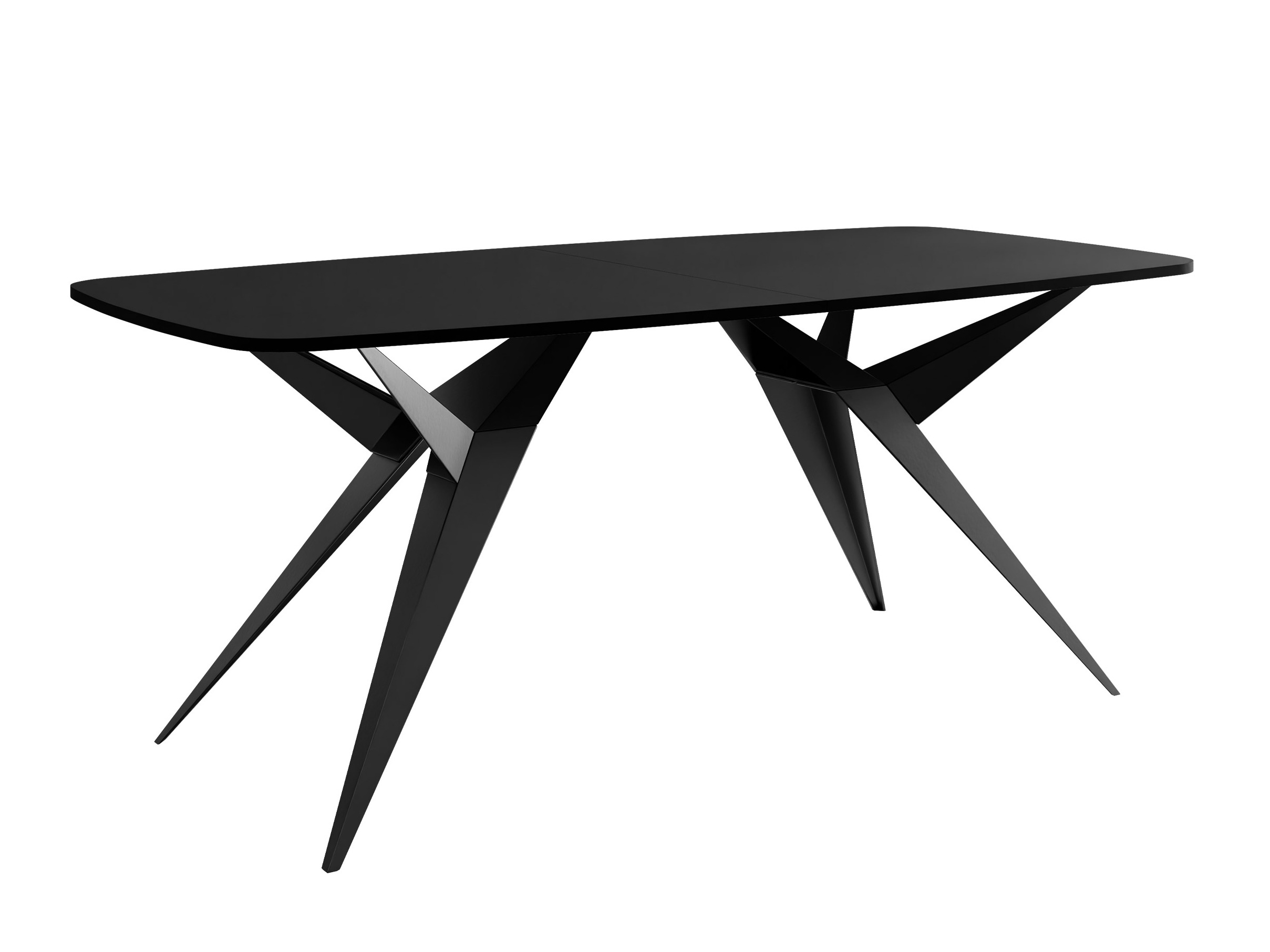 Tafel Oswego 152 (Zwart)