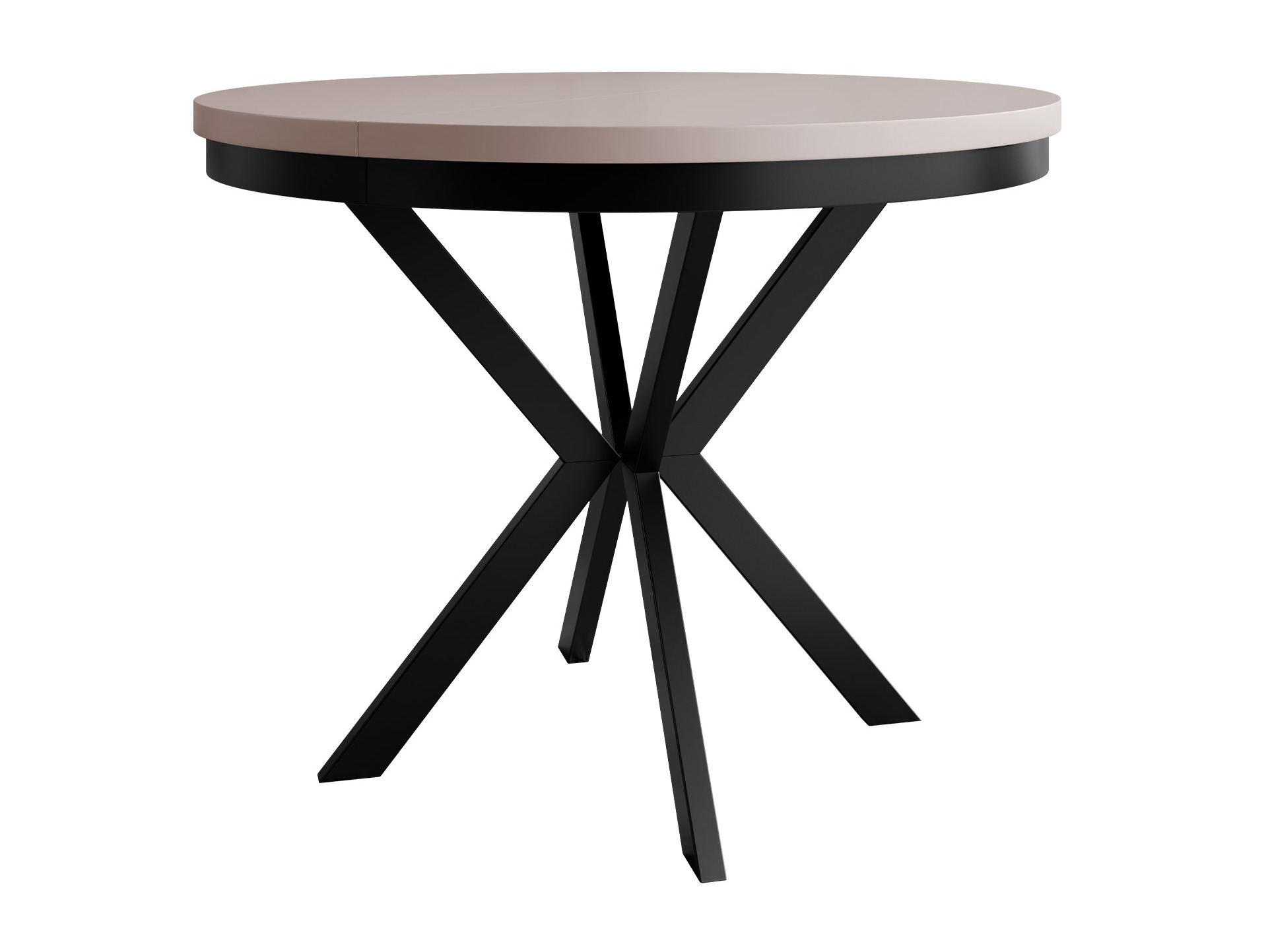 Tafel Oswego 155 (Kasjmier + Zwart)