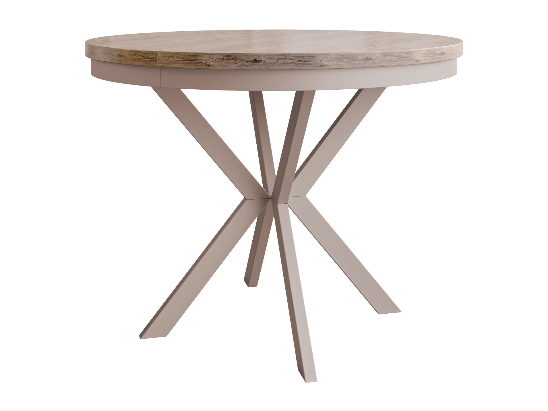Tafel Oswego 156 (Licht hout + Kasjmier)