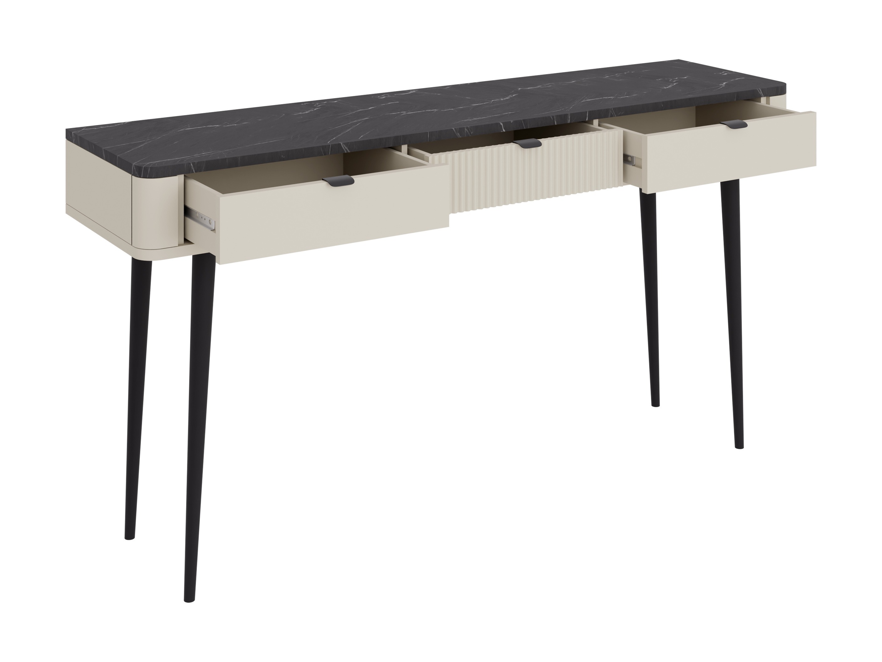 Thuiskantoorset Lufela 123 (Kasjmier + Grijs marmer)