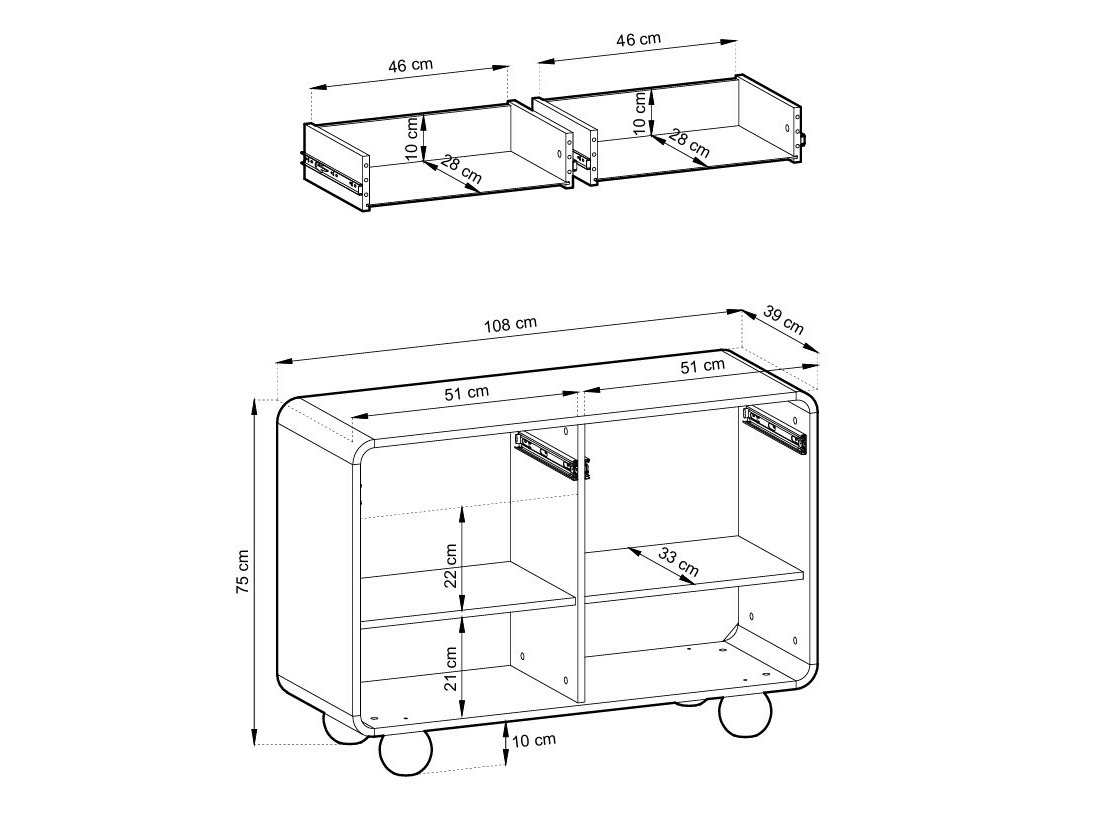 Ladekast Vendori 103