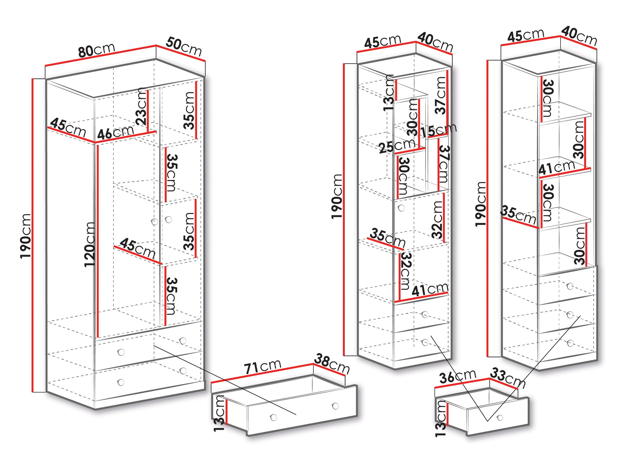 Meubelset Tesmonu 120