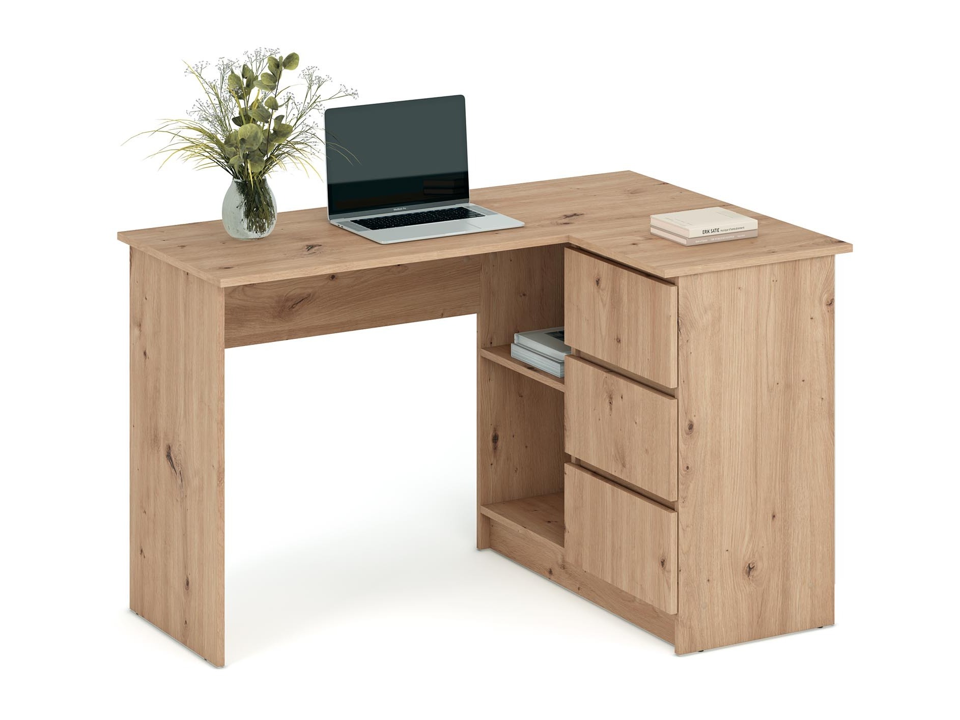 Hoekbureau Houston 1950 (Artisan eiken)