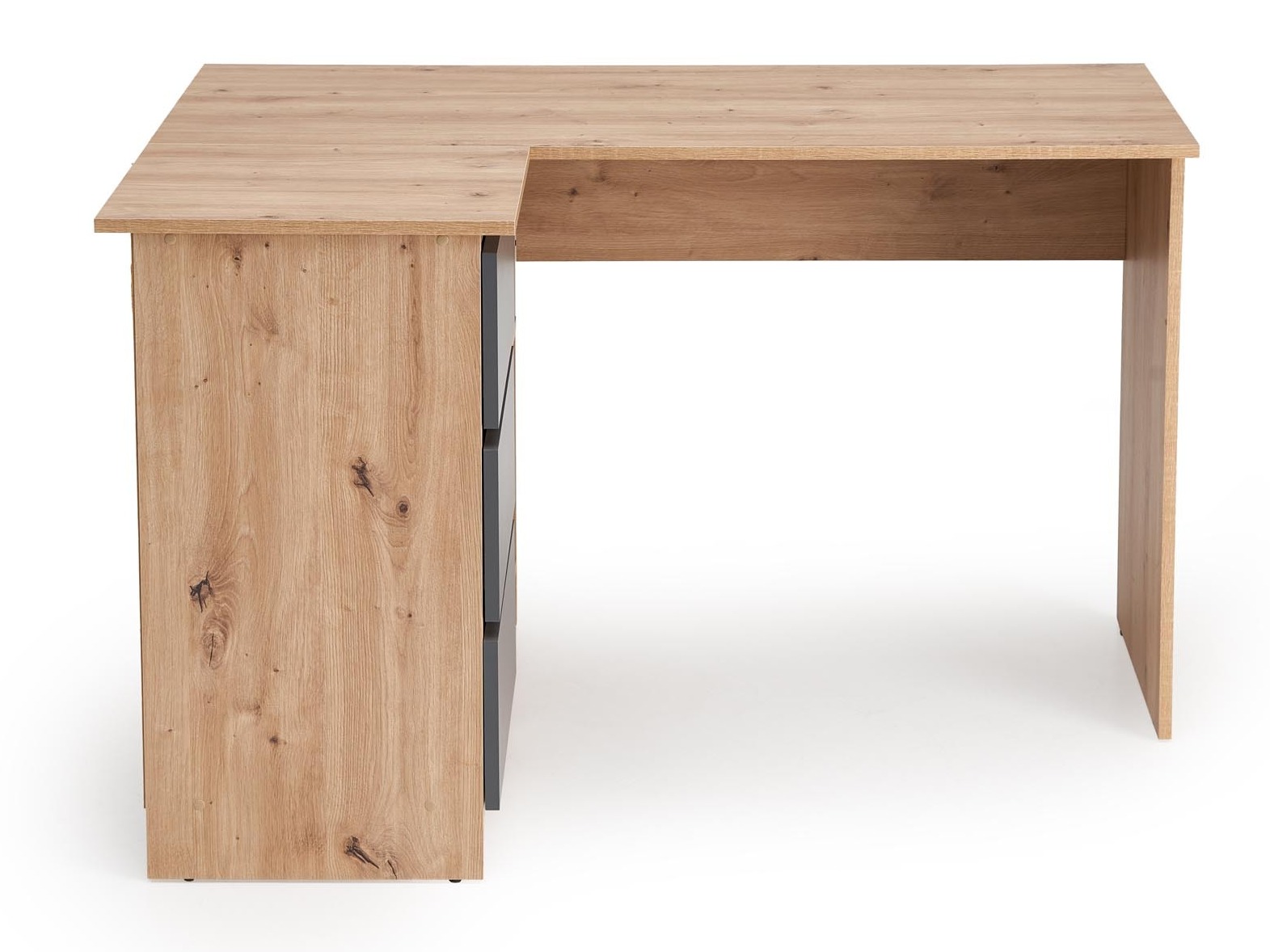 Hoekbureau Houston 1950 (Grafiet + Artisan eiken)