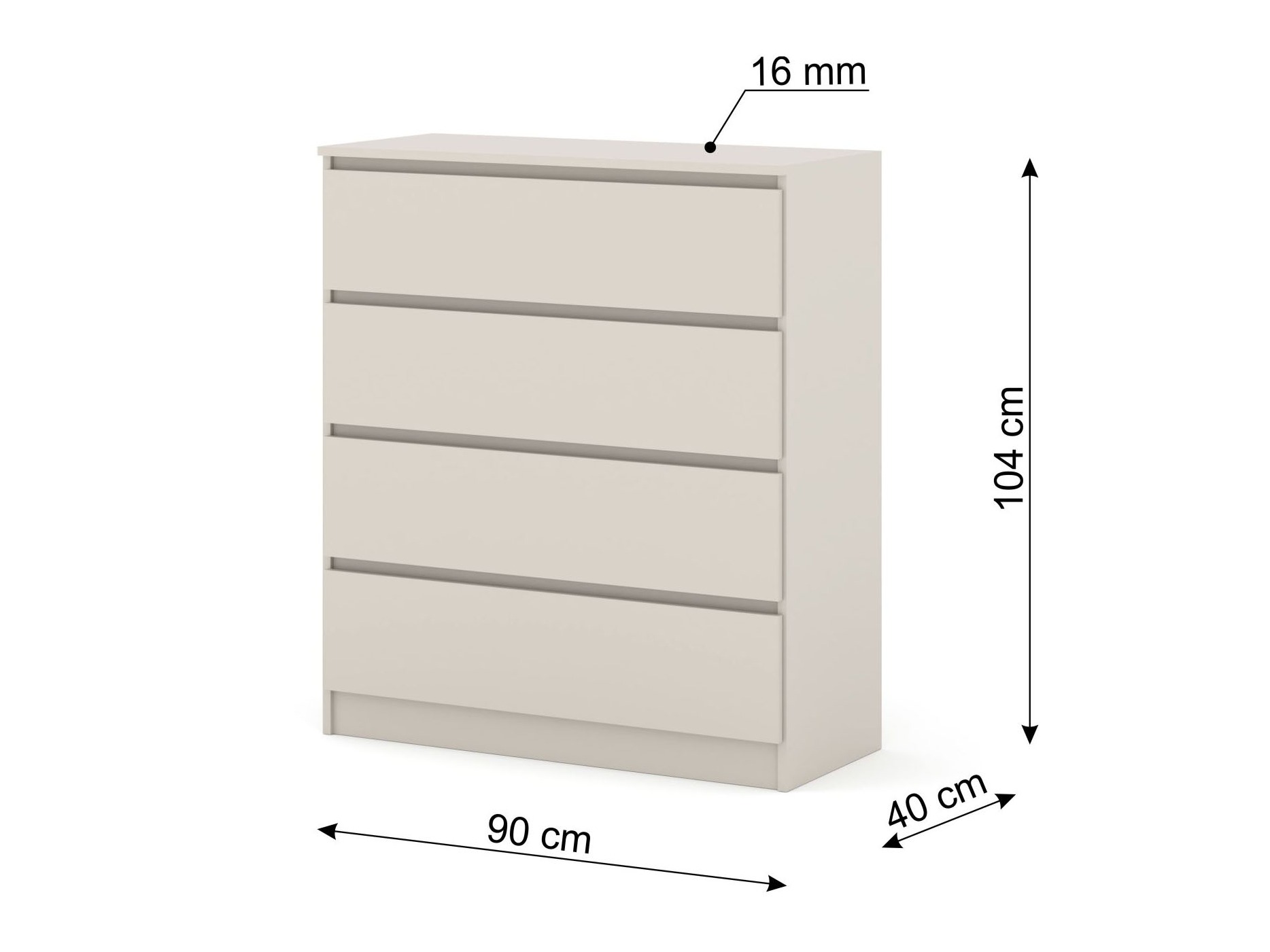 Ladekast Buffalo 210 (Kasjmier)