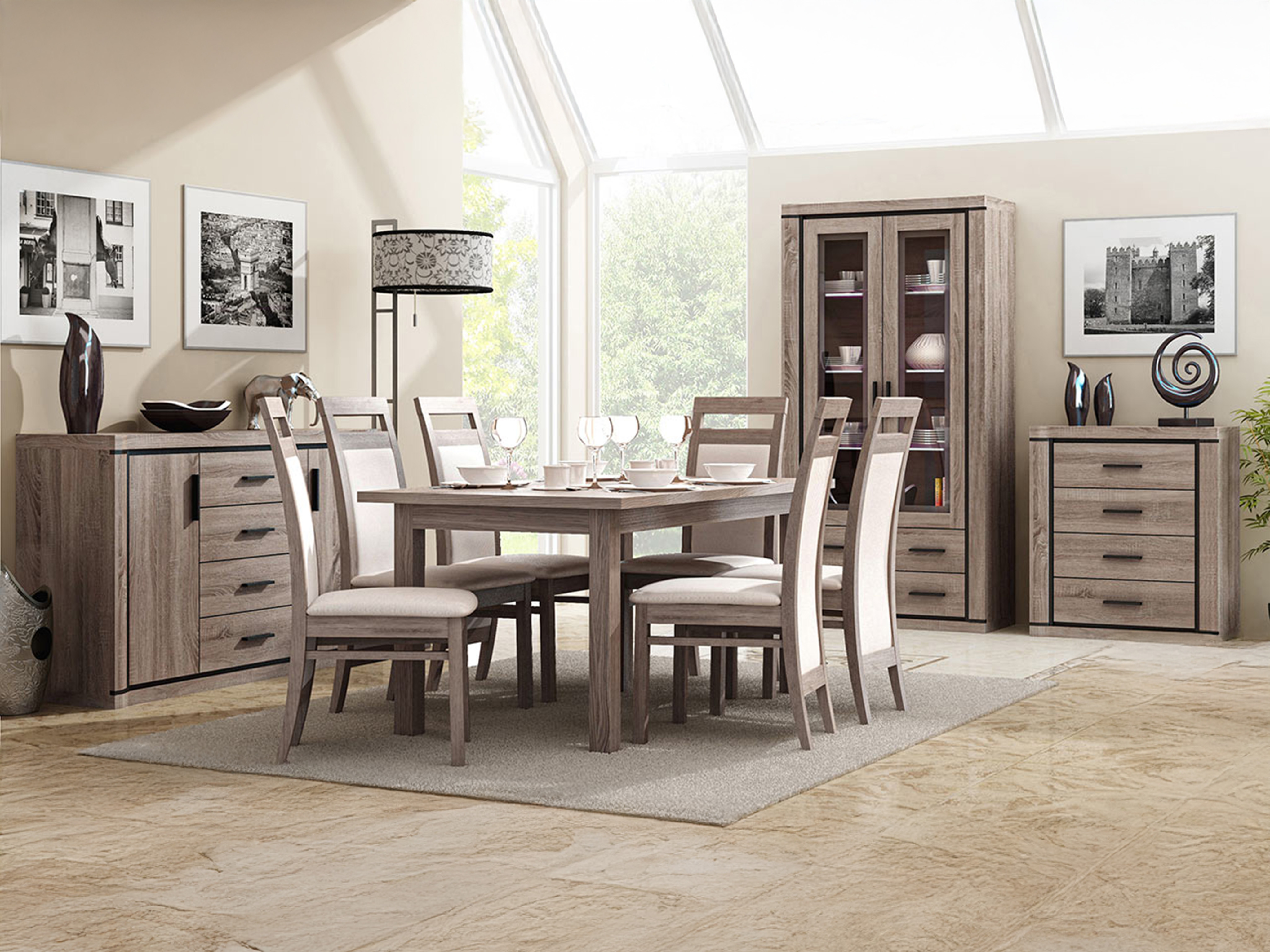 Boekenkast Lorelie 116 (Truffel eiken)