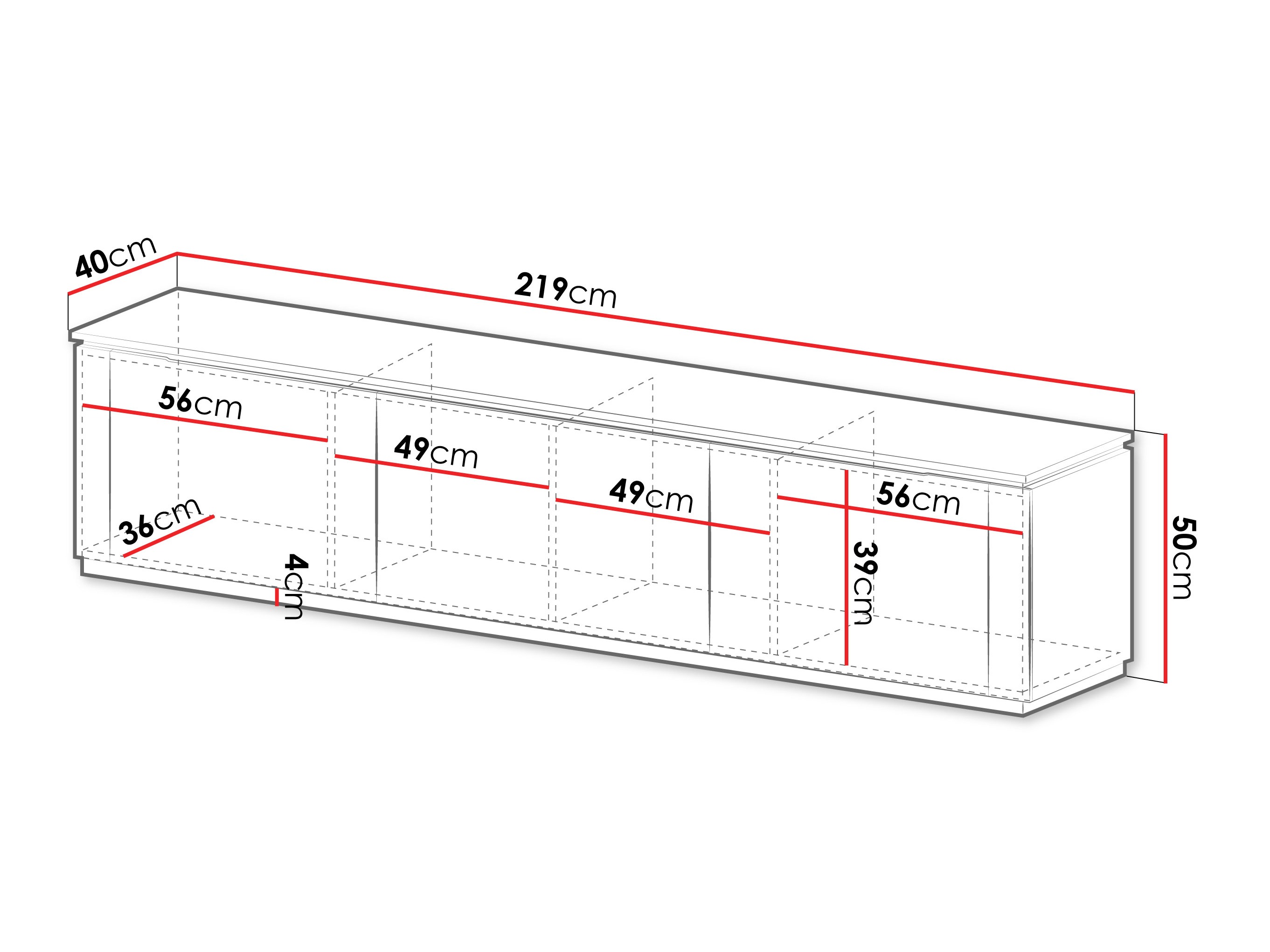 TV-meubel Comfivo Elivelo 102