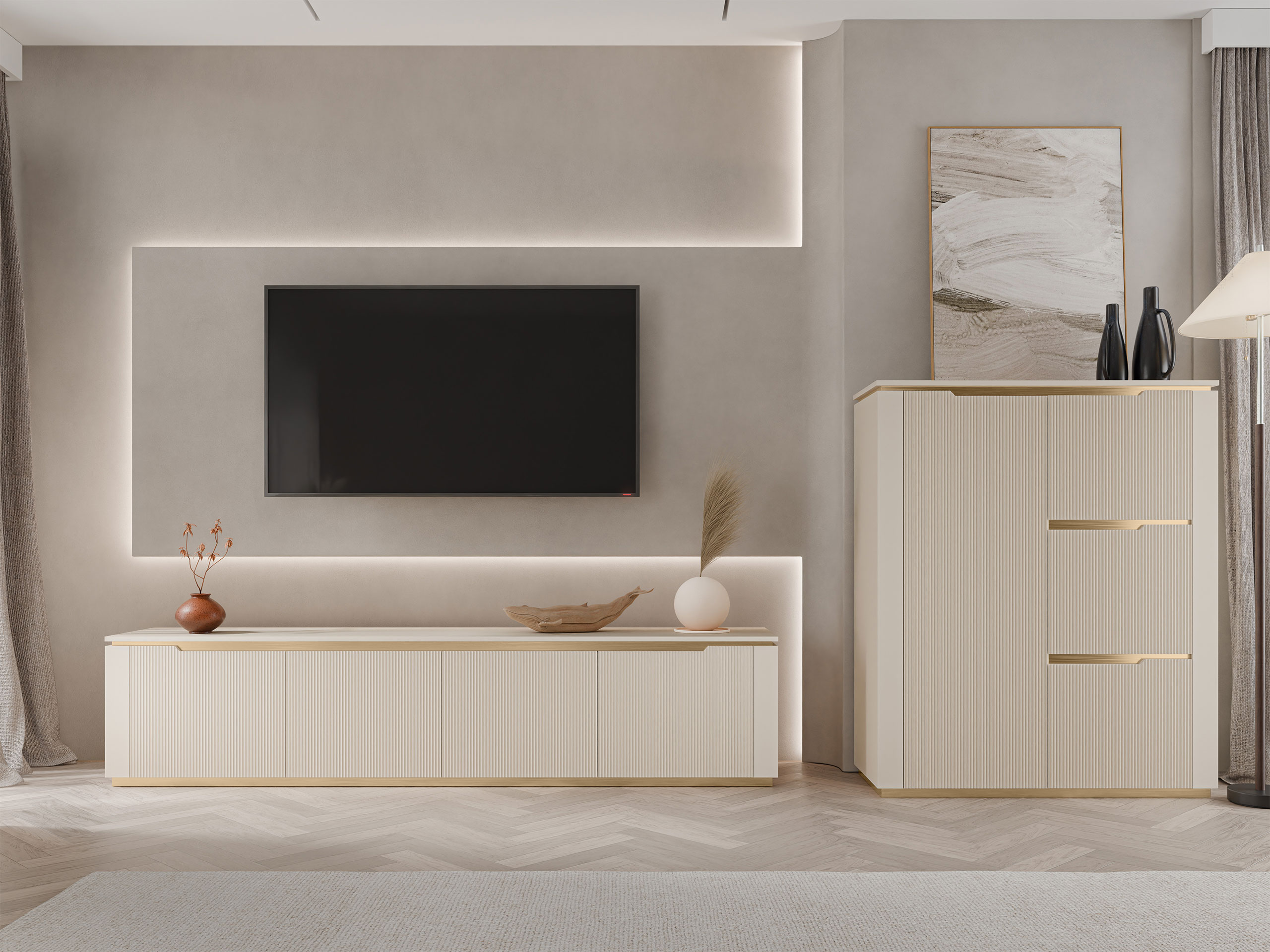 Woonkamerset Comfivo Elivelo 105