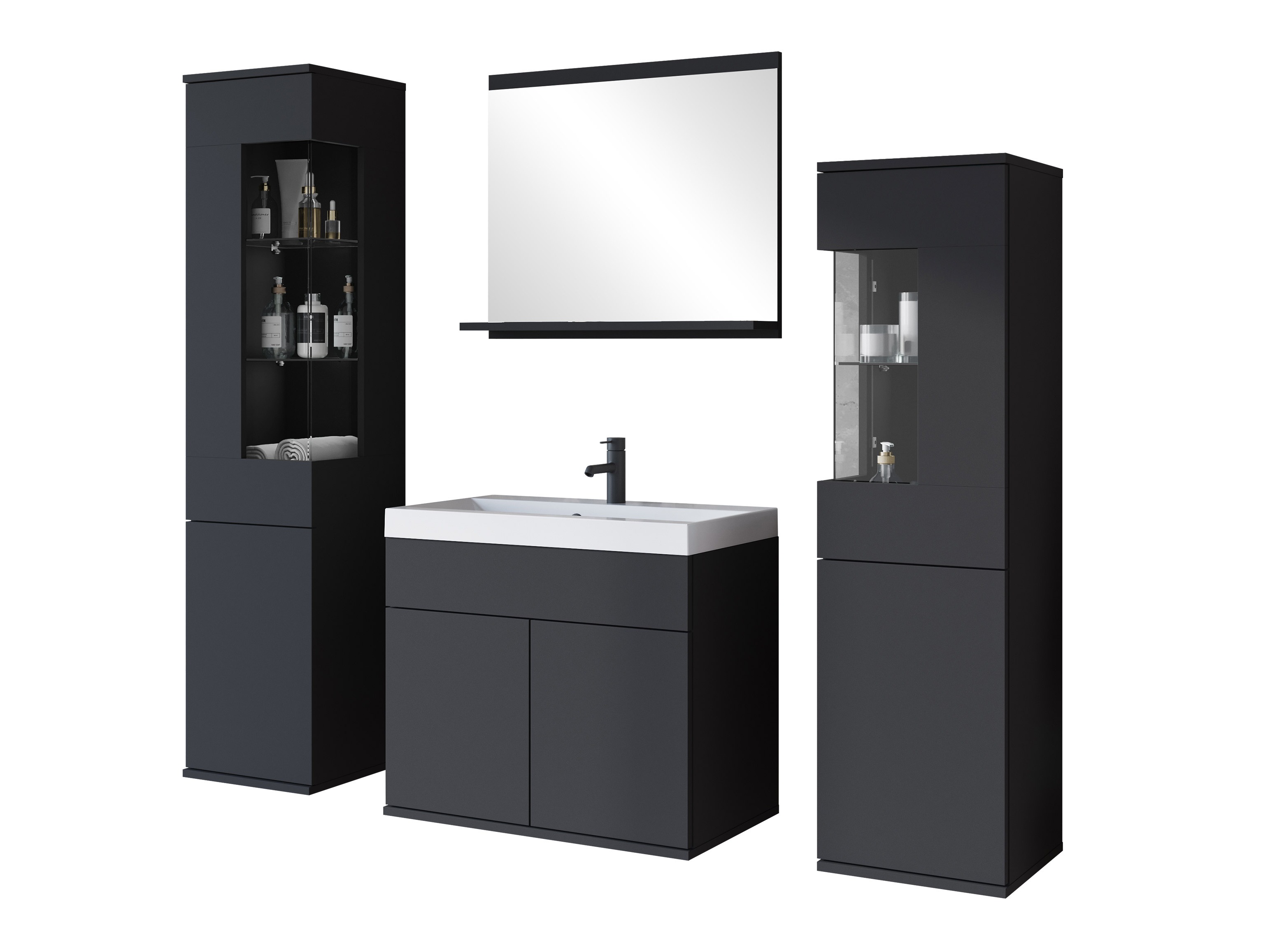 Badkamerset Sarasota 194 (Grafiet)