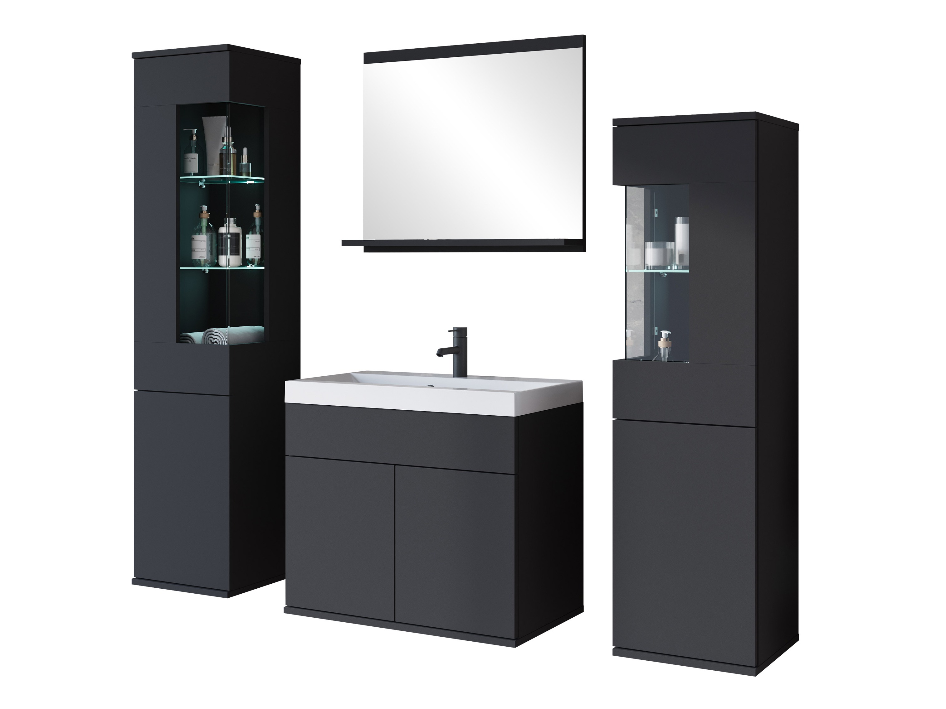 Badkamerset Sarasota 194 (Grafiet)