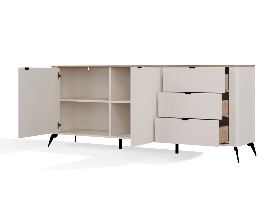Ladekast Soavie 106 (Kasjmier + Eiken)